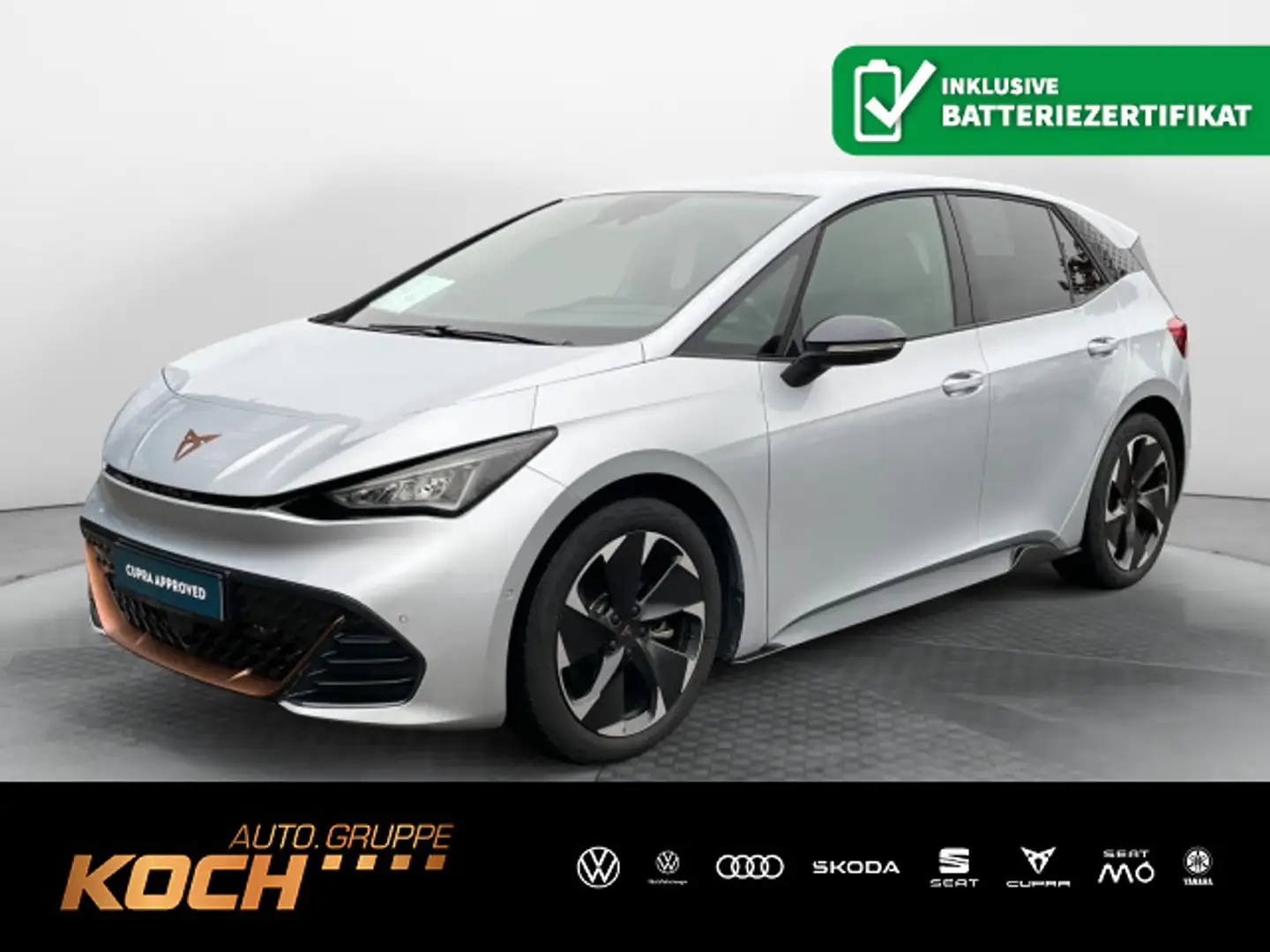 CUPRA Born 170 kW (231 PS) 77 kWh Stříbrná - 1
