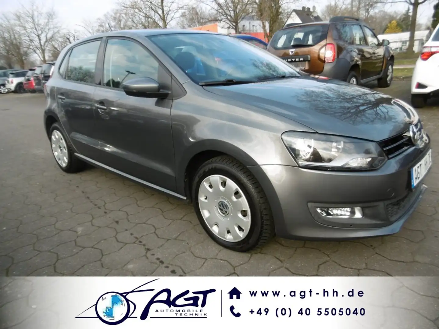 Volkswagen Polo 1.4 Comfortline 5 türig Klimaautomatik Grau - 1