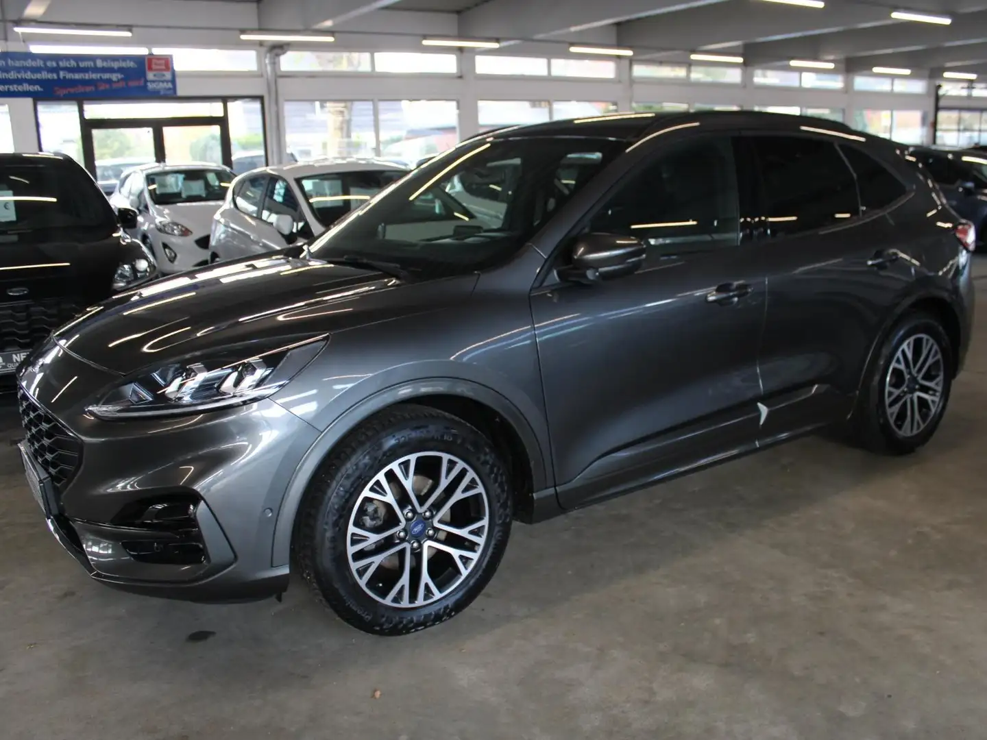 Ford Kuga Kuga ST-LINE X AHK LED 2xCAM HUD WinterPaket uvm. Gris - 2