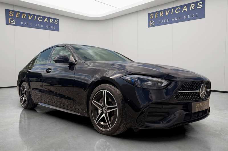 Mercedes-Benz C 300 @ SERVICARS FLEURUS MERCEDES C 300e PHEV AMG LINE - Att. Remorque/Toit Pano - 12 MOIS GARANTIE — photo 4