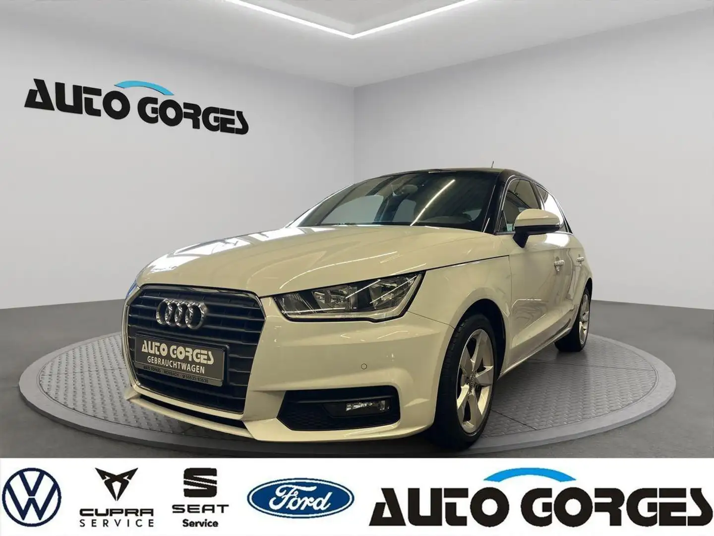 Audi A1 Sportback 1.4 TFSI sport +CLIMATRONIC+MMI+ Weiß - 1