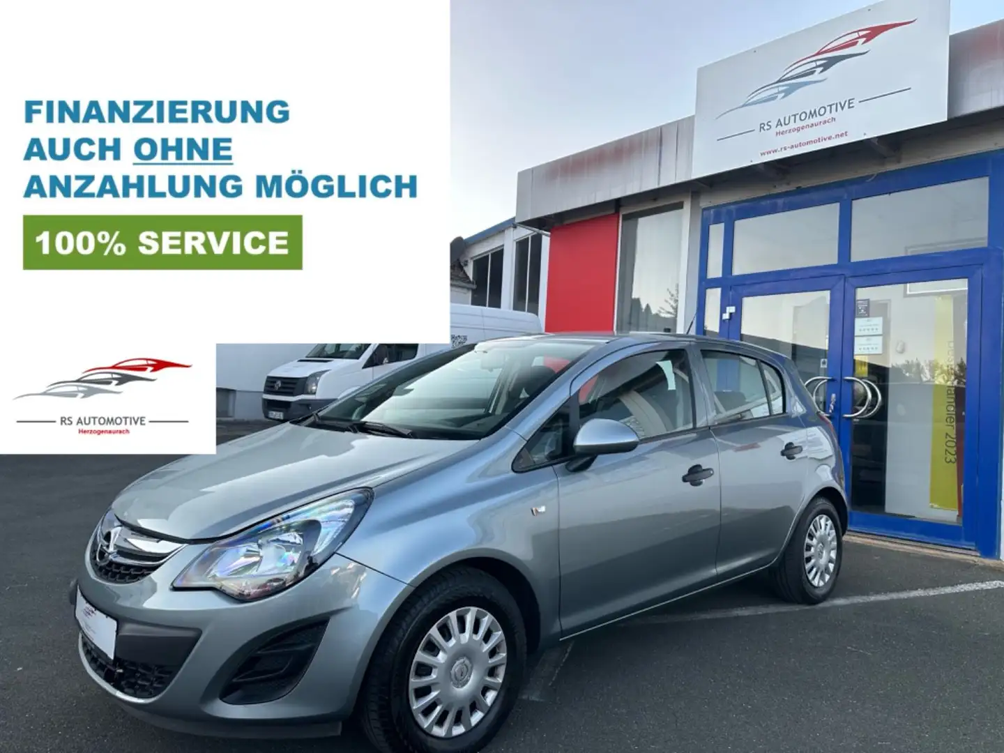 Opel Corsa D Selection*8fach**Klima*eFH*nur 31tkm* Silber - 1