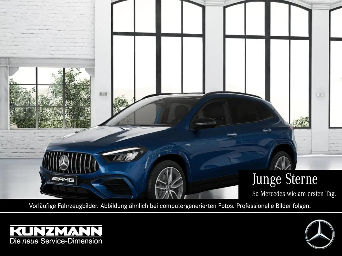 Mercedes-Benz A 35 AMG GL 4M Night Panorama Memory Distronic Blau - 1