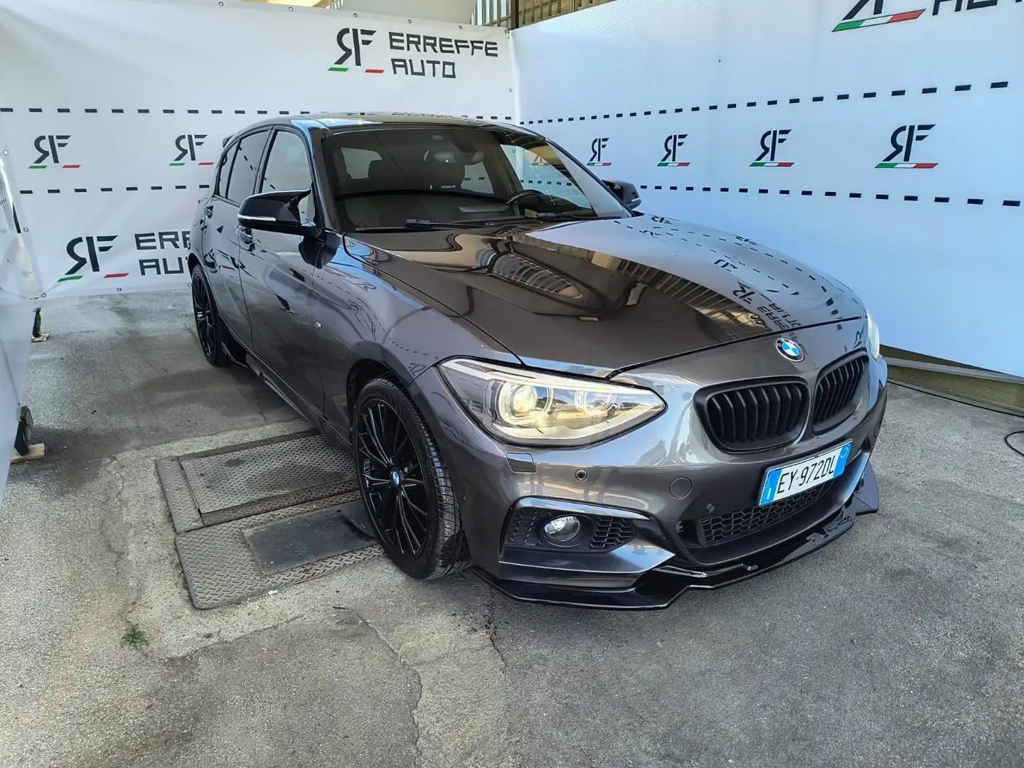 BMW 120 Serie 1 120d 5p xdrive Msport Grigio - 2