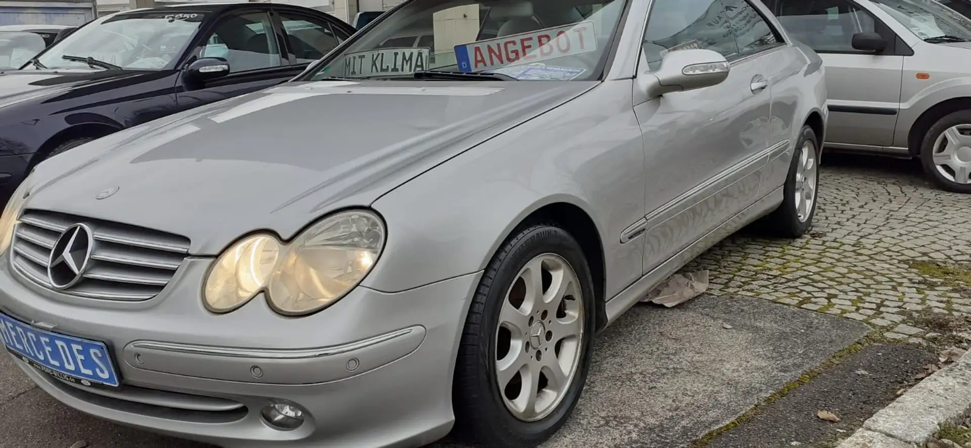 Mercedes-Benz CLK 200 Coupe Kompressor Avantgarde Silber - 1