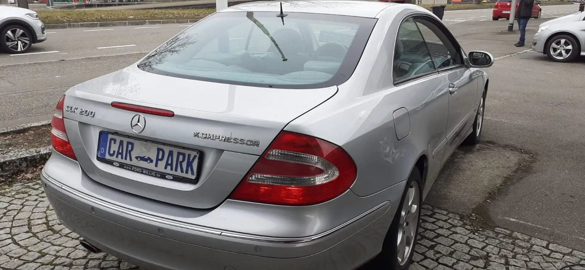 Mercedes-Benz CLK 200 Coupe Kompressor Avantgarde Silber - 2