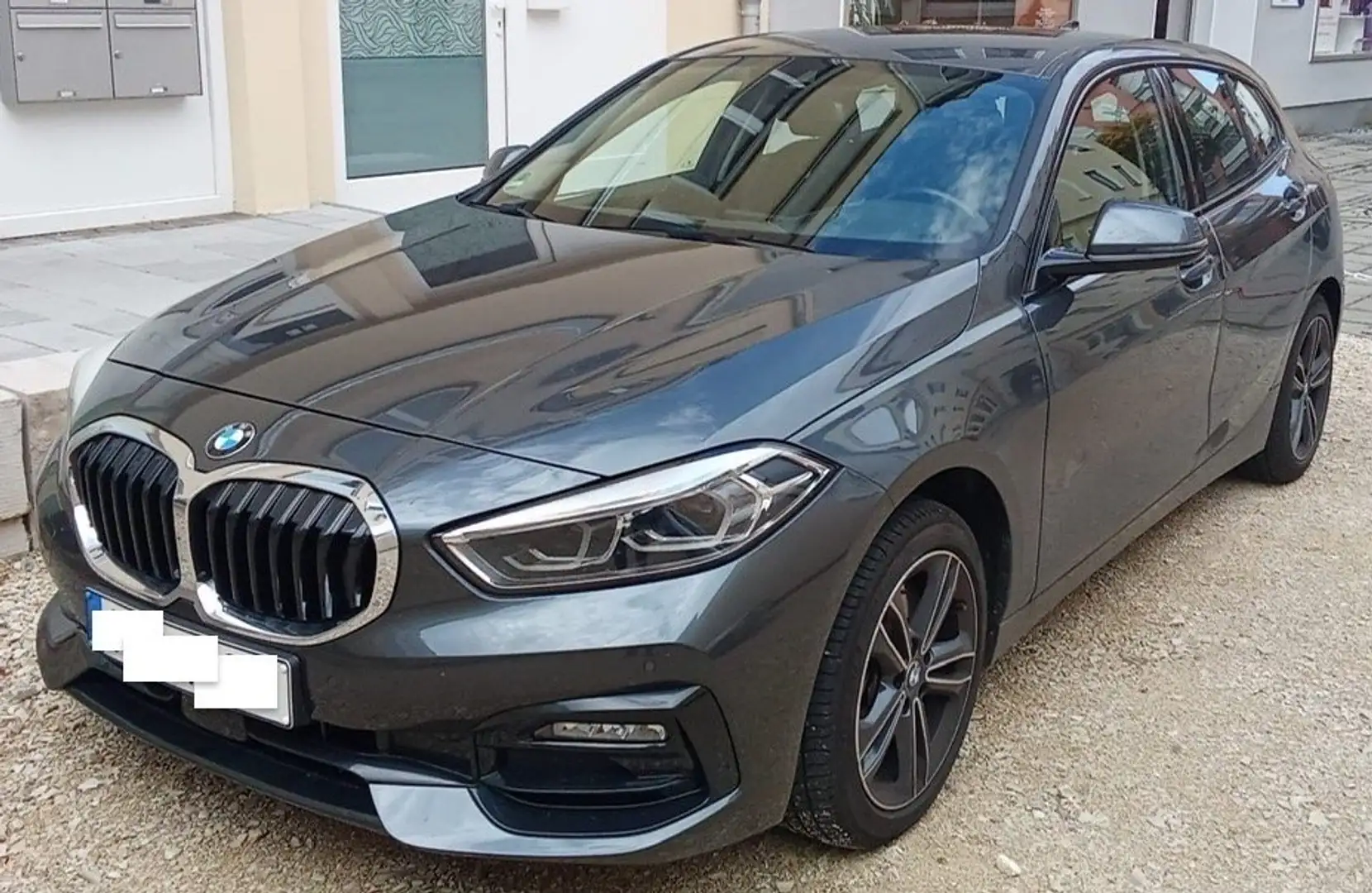 BMW 120 1er Diesel 120d Aut. Sport Line Gri - 1