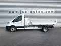 Ford Transit 2.0 EcoBlue 170 BENNE COFFRE Chassis cabine 350 RJ Blanc - thumbnail 2