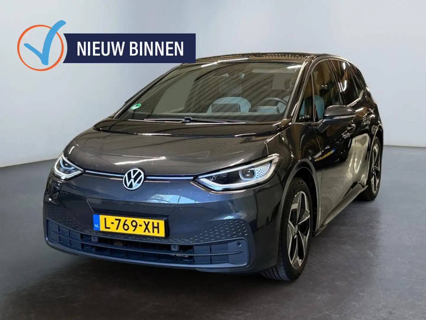 Volkswagen ID.3 First Max 58 kWh | warmtepomp | panoramadak | stoe Gris - 1
