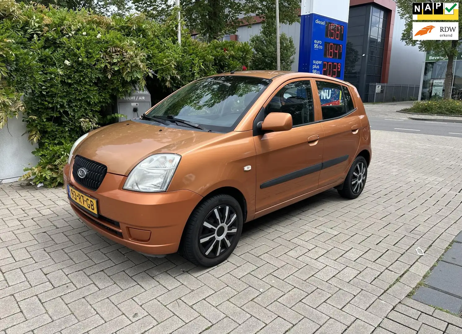 Kia Picanto 1.0 LXE ijskoude Airco Oranje - 1