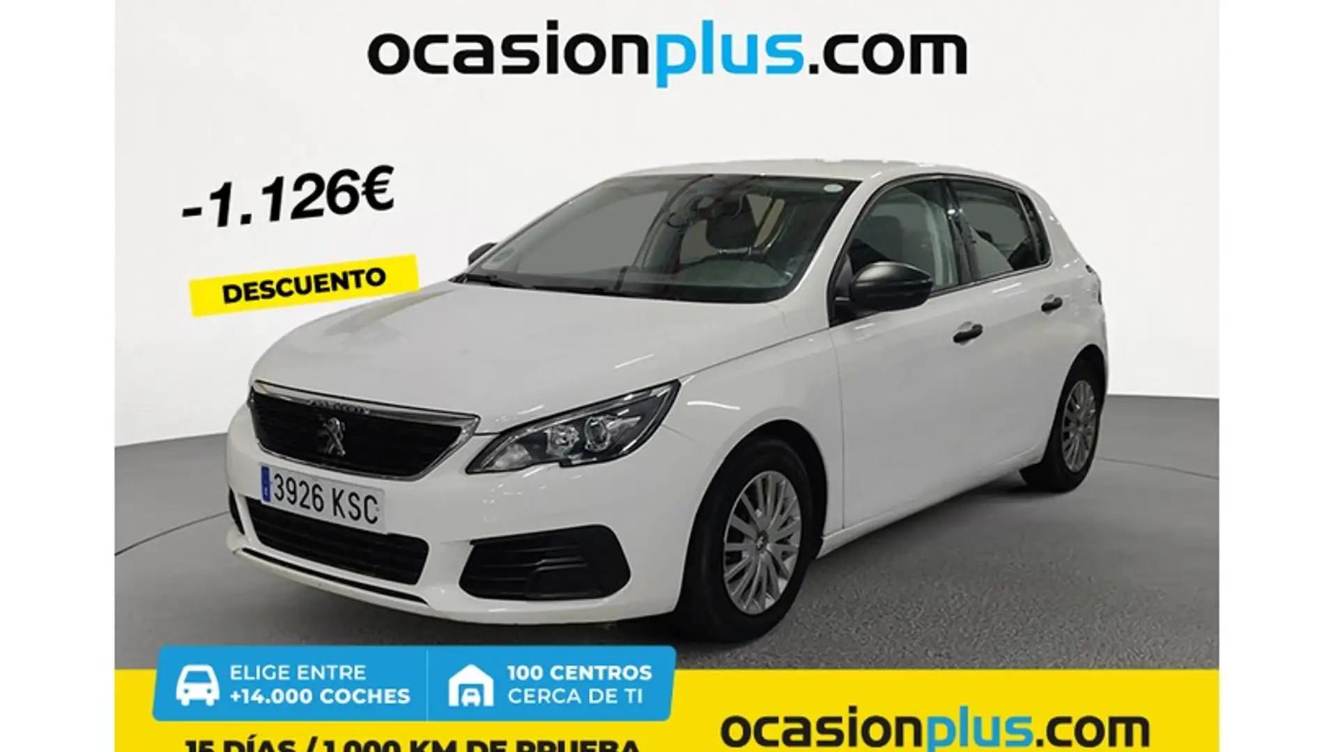 Peugeot 308 1.5BlueHDi S&S Access 100 Blanco - 1