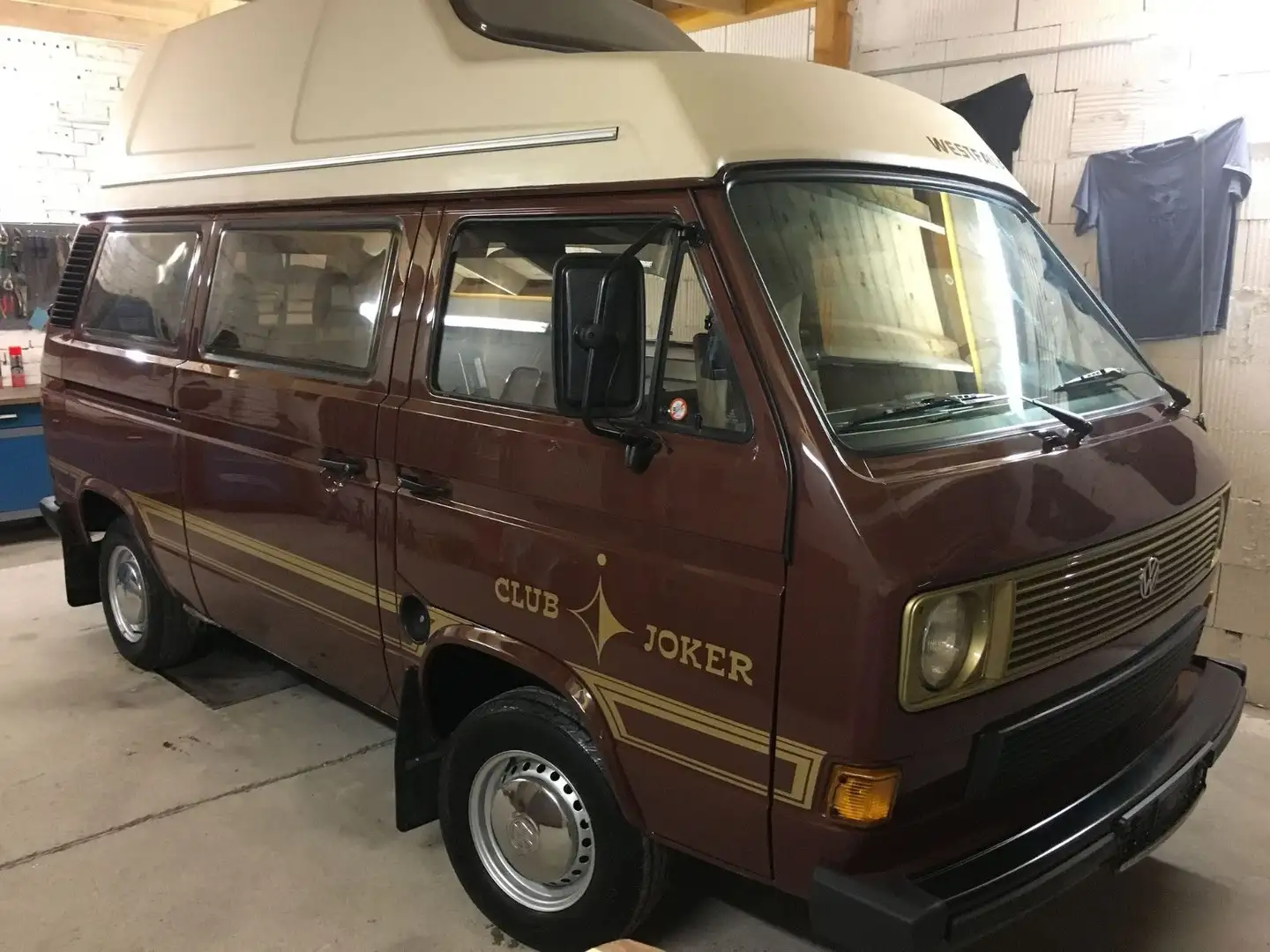 Volkswagen T3 Club Joker Camper* 1.6l* Restauriert Brązowy - 2