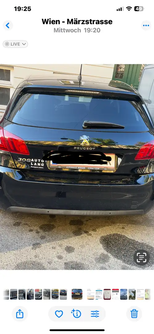 Peugeot 308 308 1,5 BlueHDI 100 Allure S Schwarz - 2