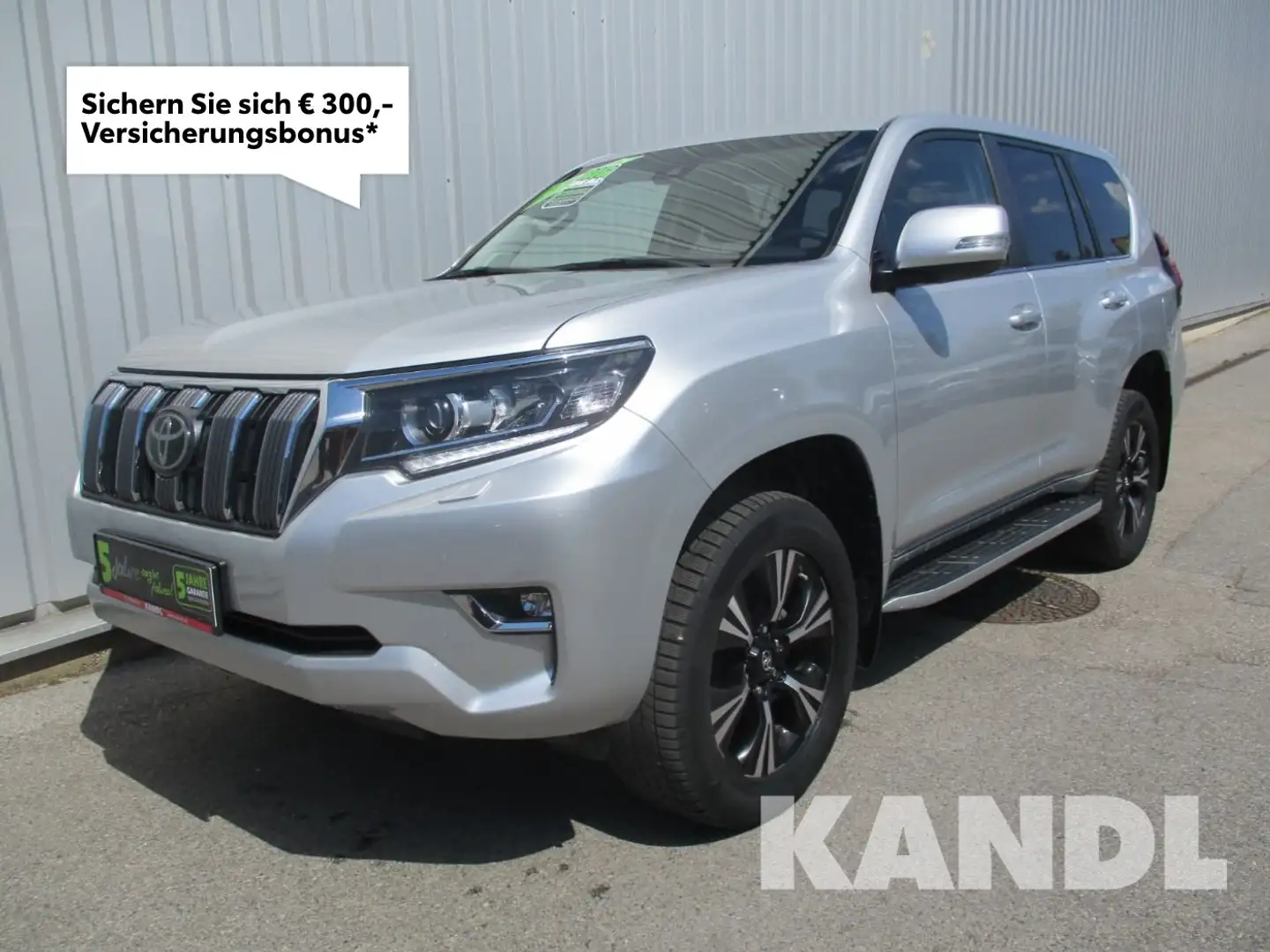 Toyota Land Cruiser Landcruiser 2.8 D4-D Elegance ACC+LED+Navi+SHZ Silber - 1