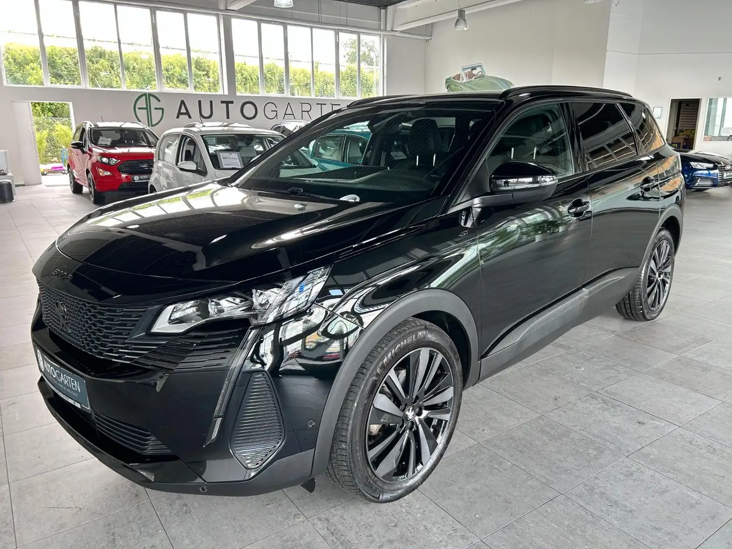Peugeot 5008 GT 7-Sitze*Leder*Navi*Led*1.Hand Schwarz - 1
