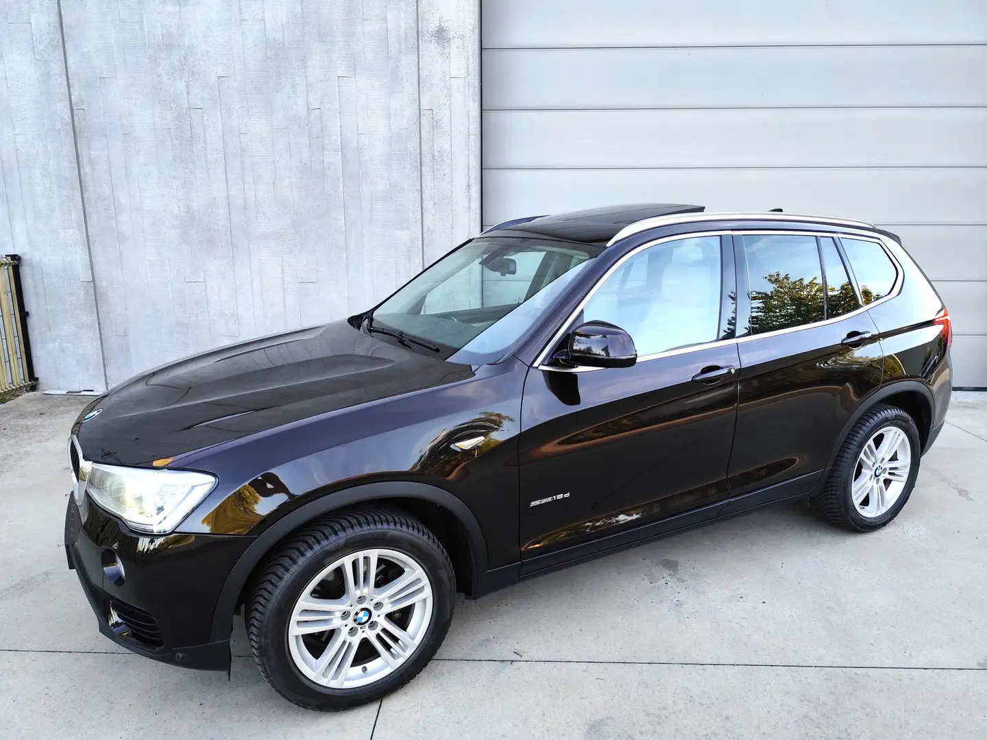 BMW X3 2.0d PANODAK,XENON,CAMERA,EL.KOFFER, Zwart - 2