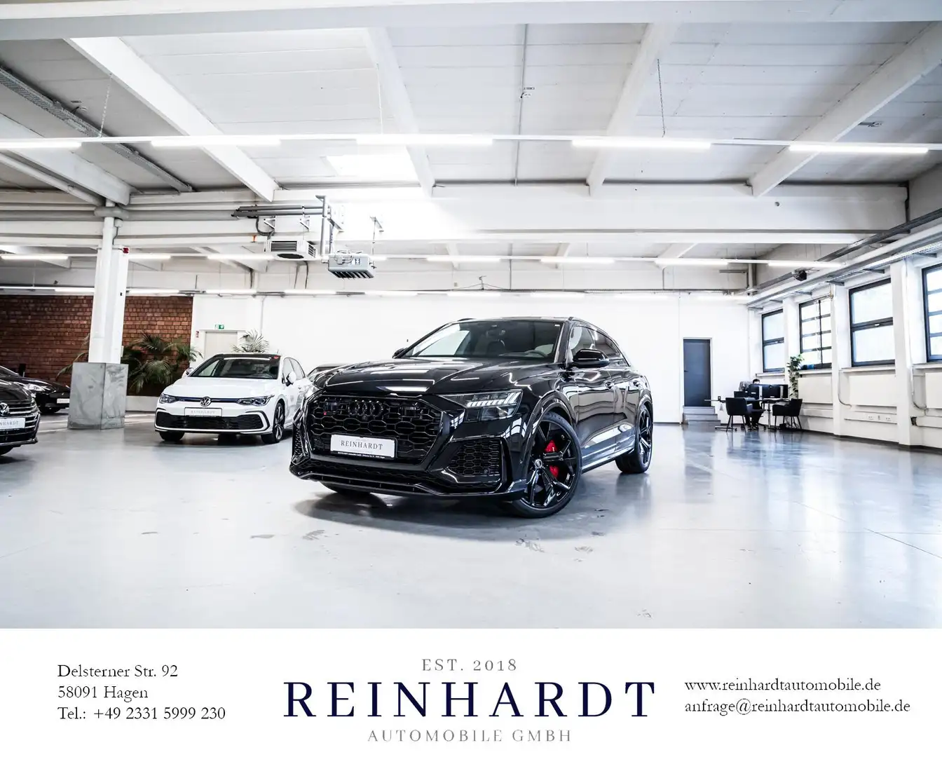 Audi RS Q8 ALL-BLACK/MTRX/ACC/HuD/PANO/RS-AGA/KERAMIK crna - 1