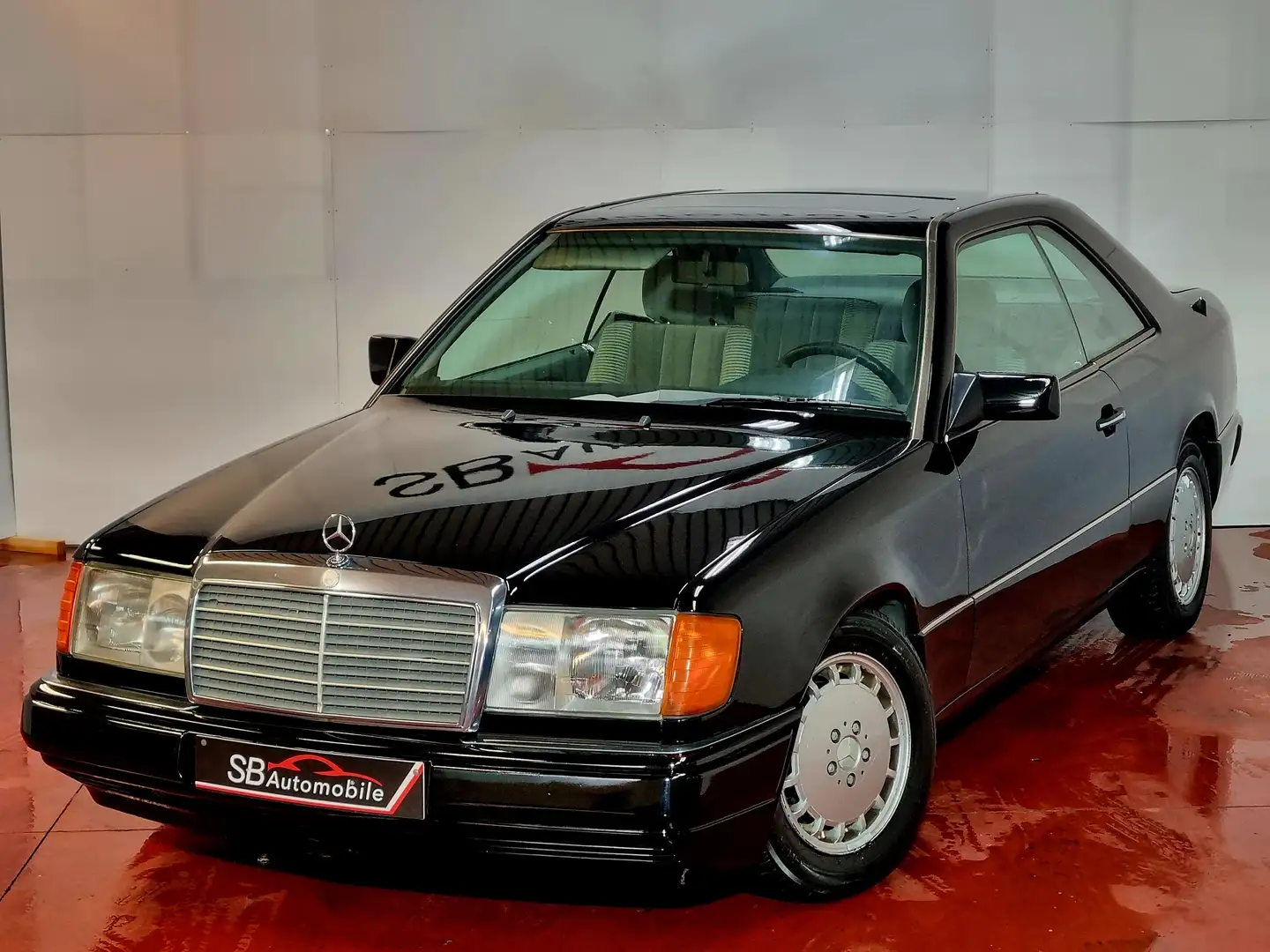 Mercedes-Benz CE 230 COUPE*ETAT NEUF*OLDTIMER*AIRCO*GARANTIE 12M Negru - 2