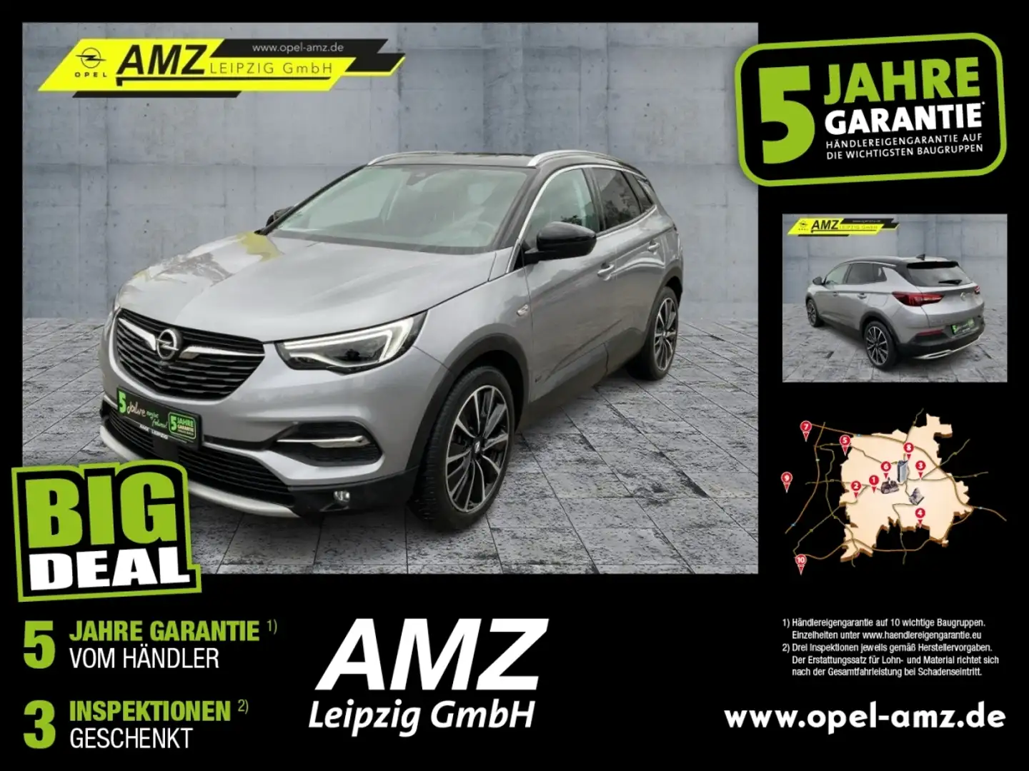 Opel Grandland 1.6 Turbo Hybrid Ultimate 4 *Hoher Einstieg* Plateado - 1