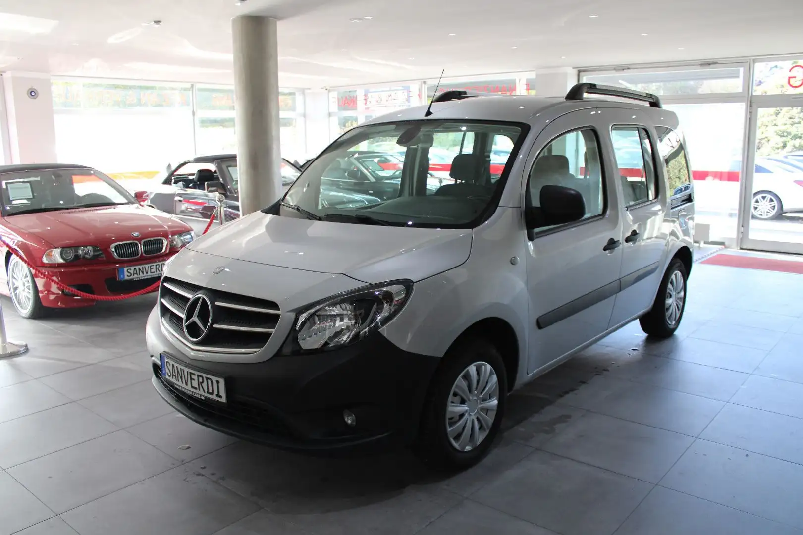 Mercedes-Benz Citan 109 CDI LANG 5.SITZE KLIMA PDC *I.HAND* Silber - 1