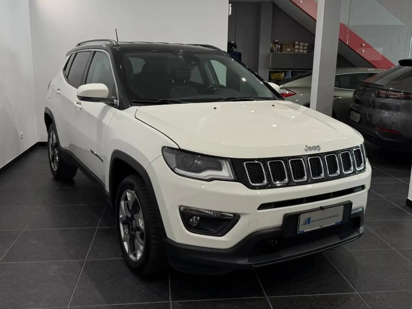 Jeep Compass Compass 2.0 mjt Limited 4wd 140cv auto my19 Blanc - 2