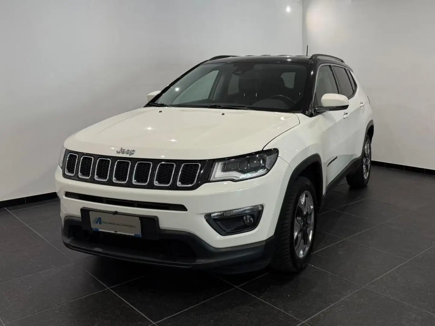 Jeep Compass Compass 2.0 mjt Limited 4wd 140cv auto my19 Blanc - 1