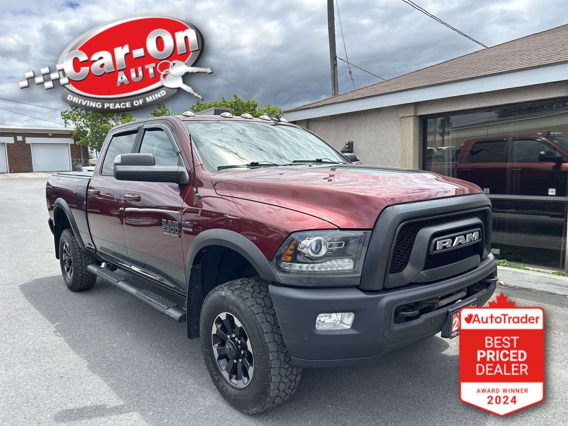 Red 2018 RAM 2500 Power Wagon Crew Cab 4WD Pickup Truck Four-Wheel Drive Automatic