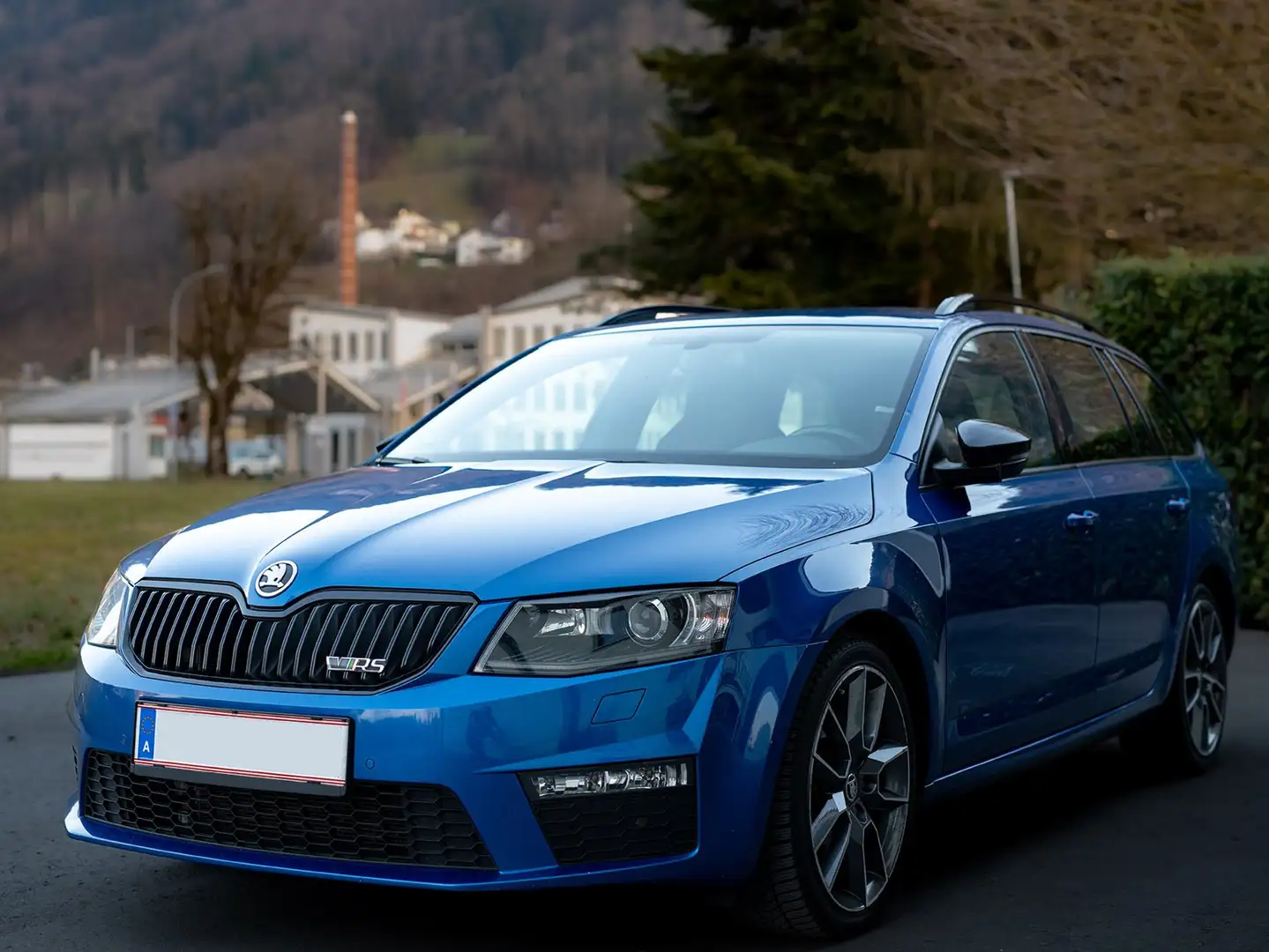Skoda Octavia Octavia Combi RS 2,0 TDI 135kW Blau - 1
