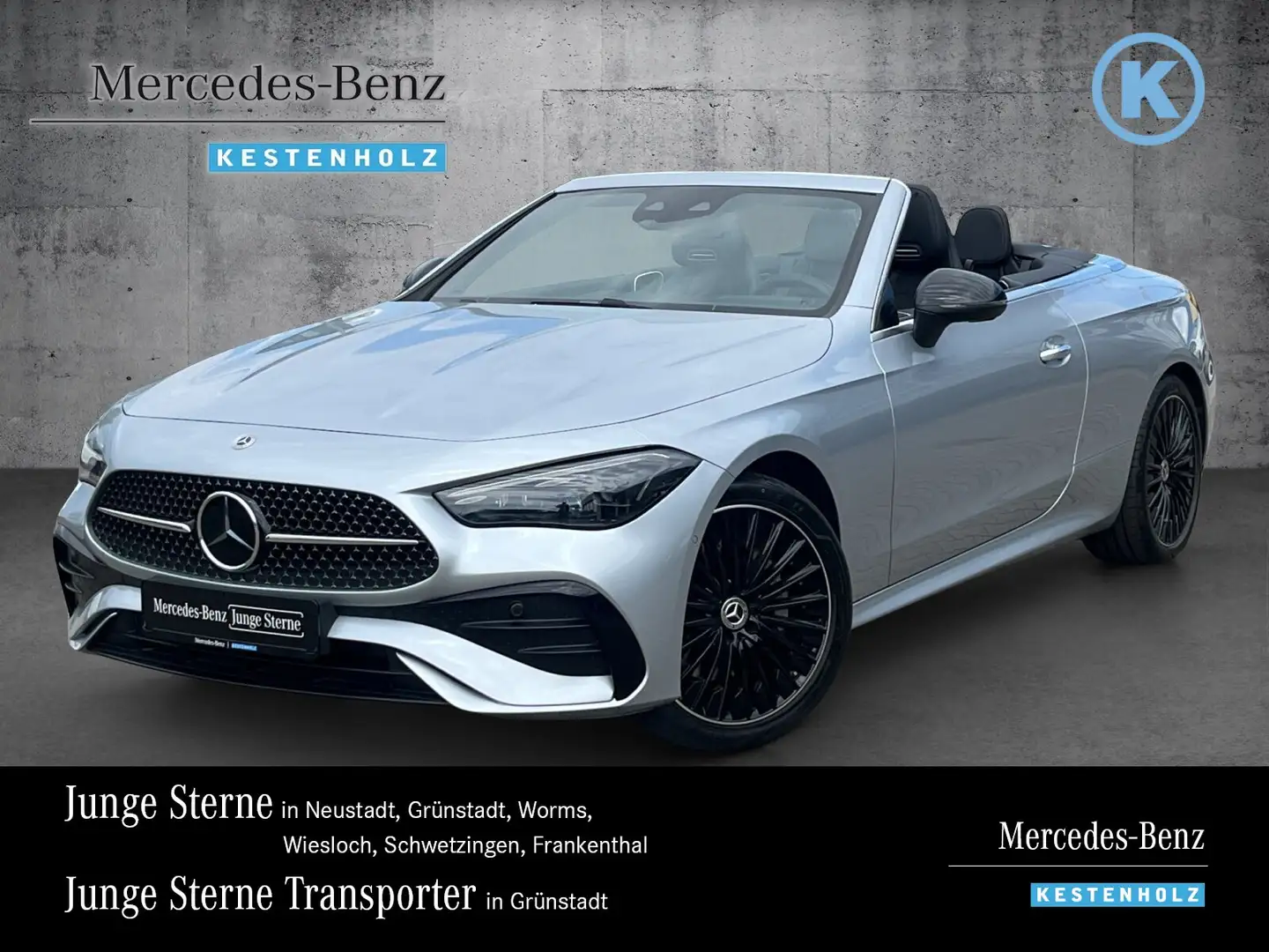 Mercedes-Benz CLE 200 CLE 200 4M AMG+NIGHT+DISTRO+BURM+MEMO+KAM+DLIGHT Argintiu - 1