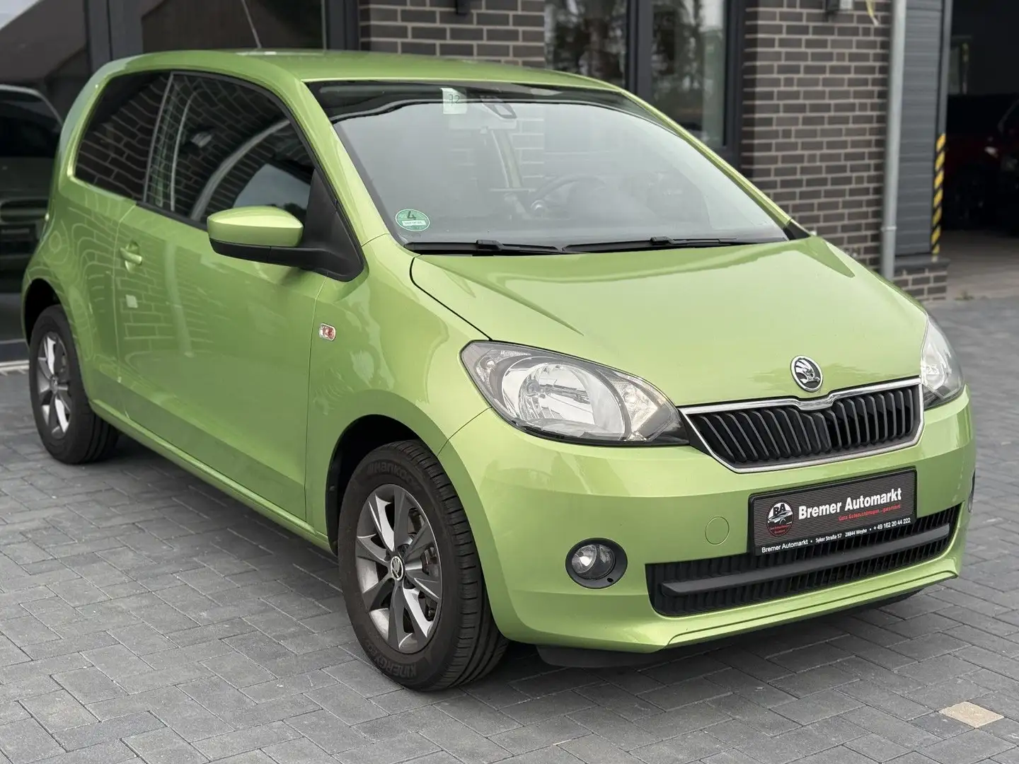 Skoda Citigo Elegance*Klima*PDC*SHZ*Navi*Alu*ZV*Elek-F Vert - 1