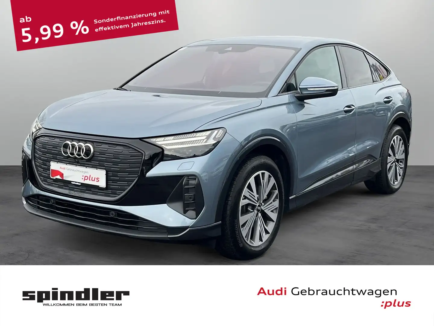 Audi Q4 e-tron advanced 35 / Matrix, AR-HuD Blau - 1