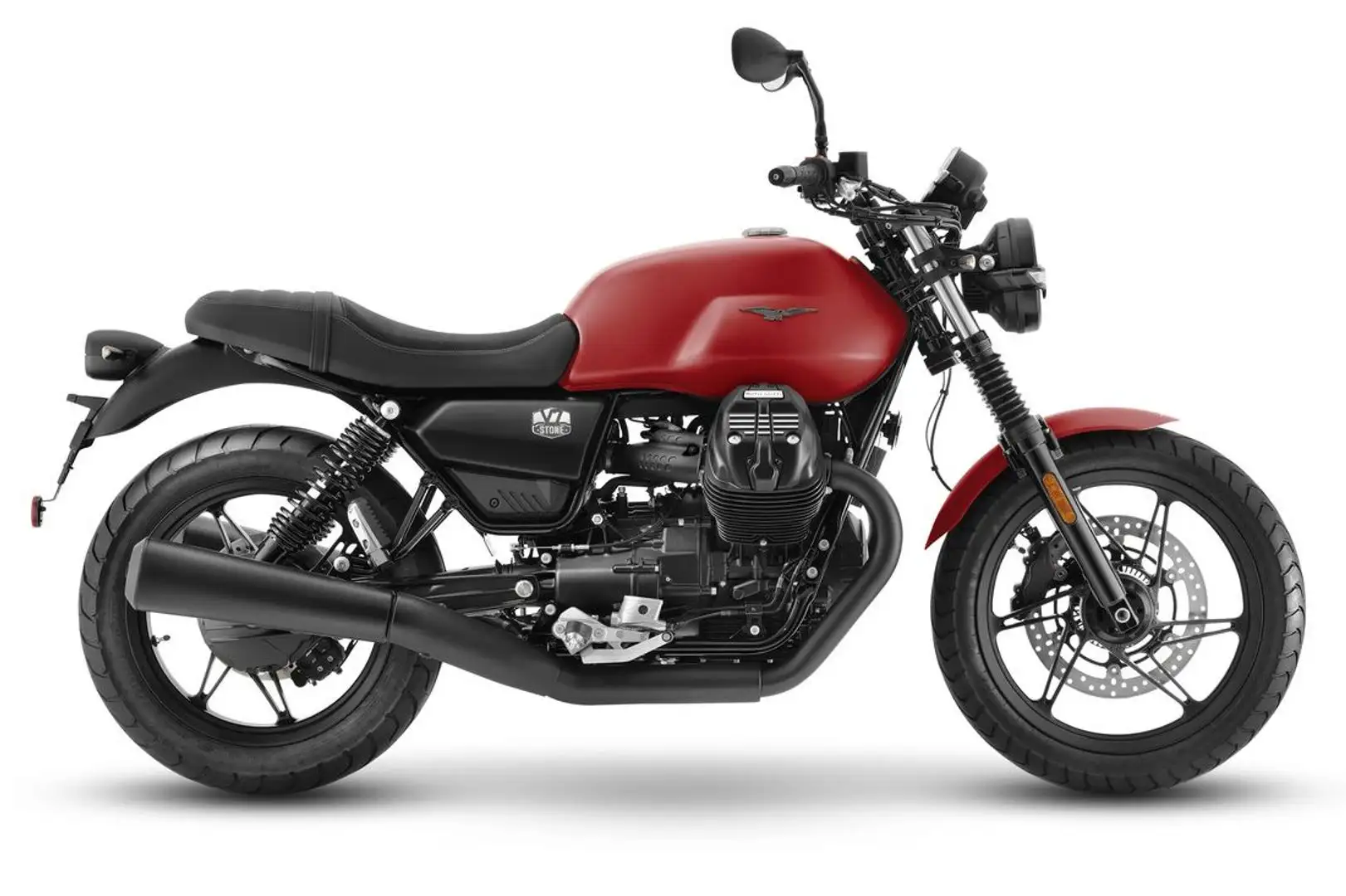 Moto Guzzi V7 Sport STONE Rood - 1
