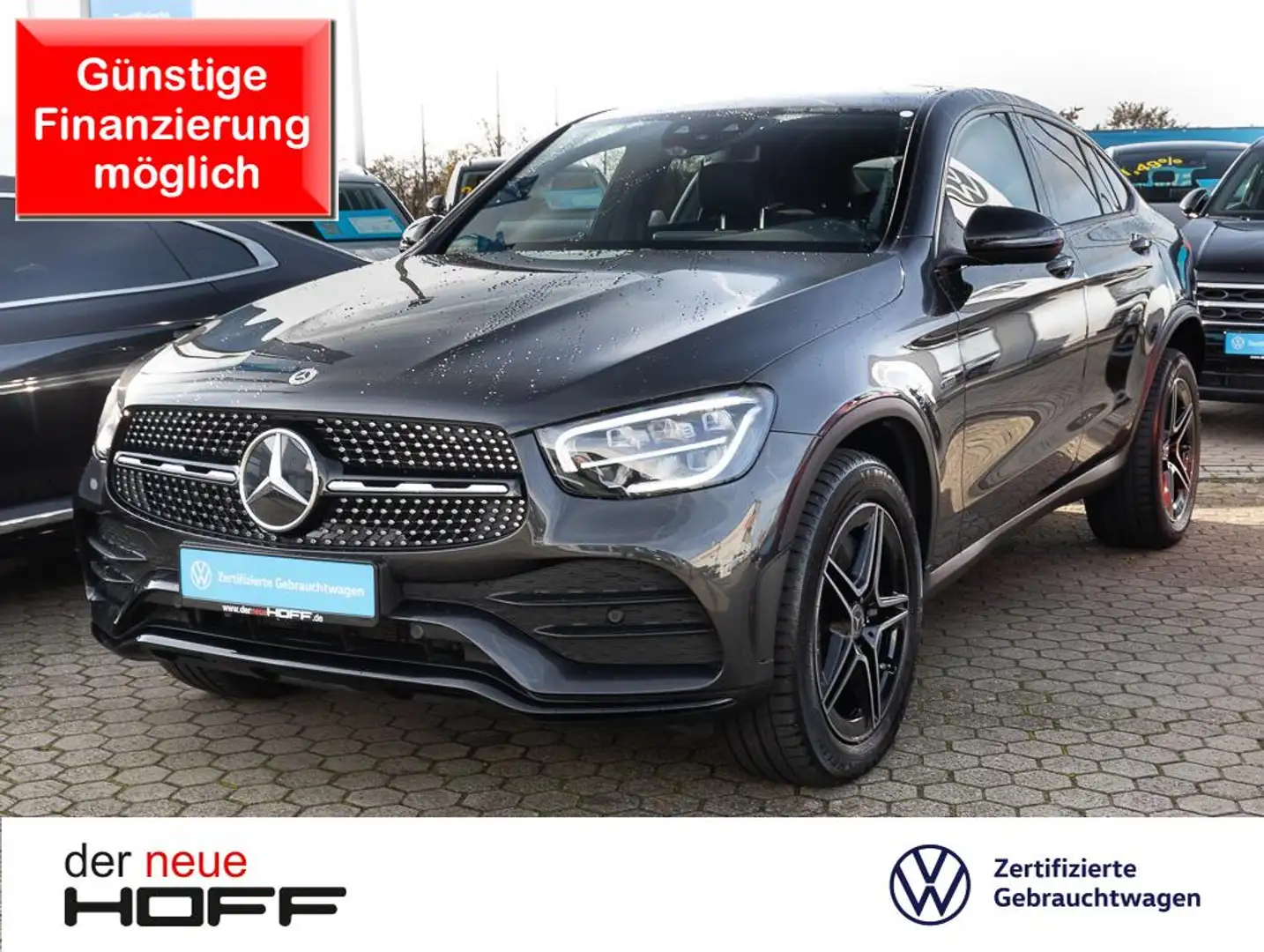 Mercedes-Benz GLC 300 e Coupe AMG-Line AHK AMG-Interieur LED-High Grau - 1
