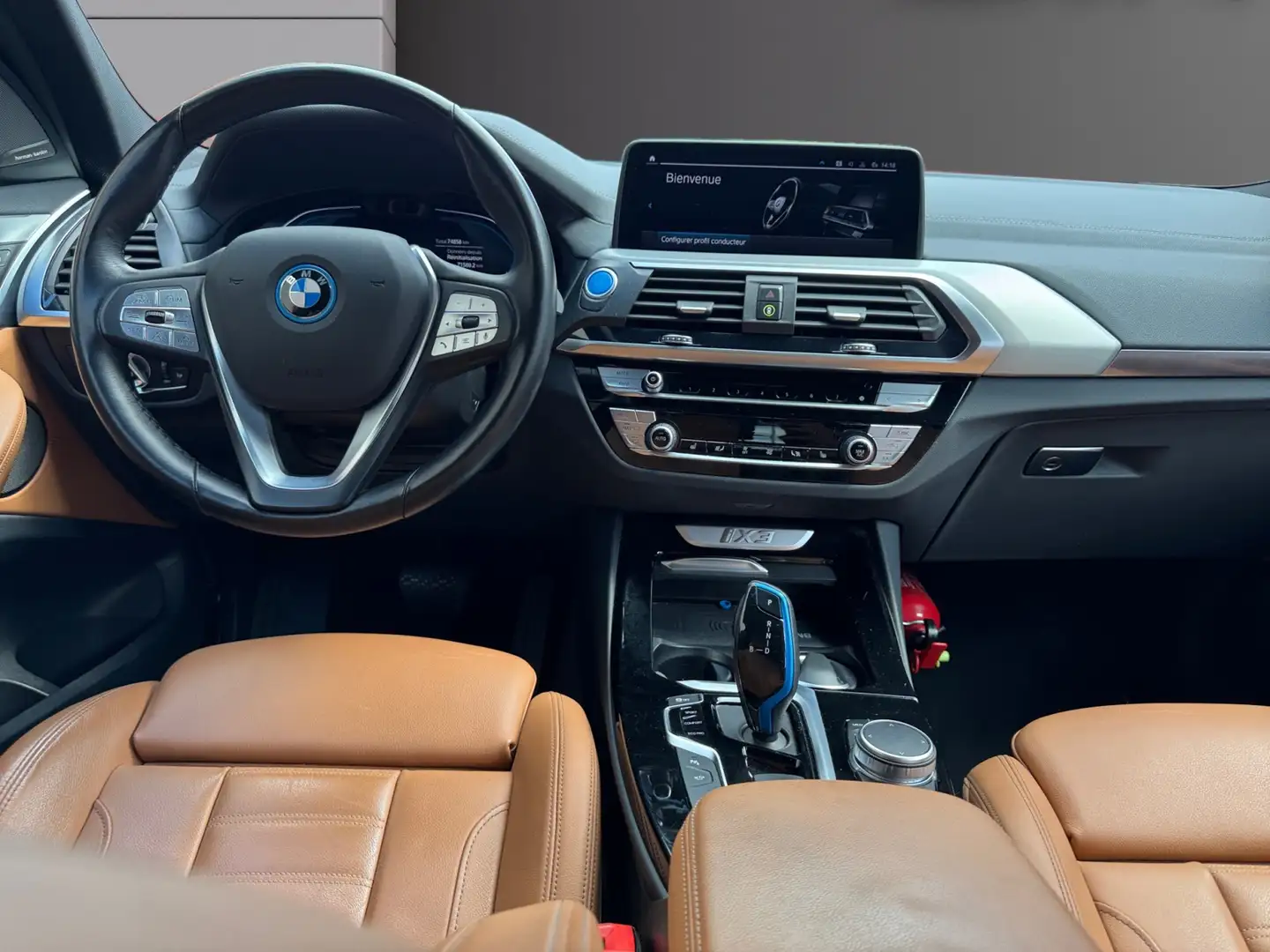 BMW iX3 286CV *GARANTIE 12MOIS* 74.900KM 100%déductible Bleu - 2