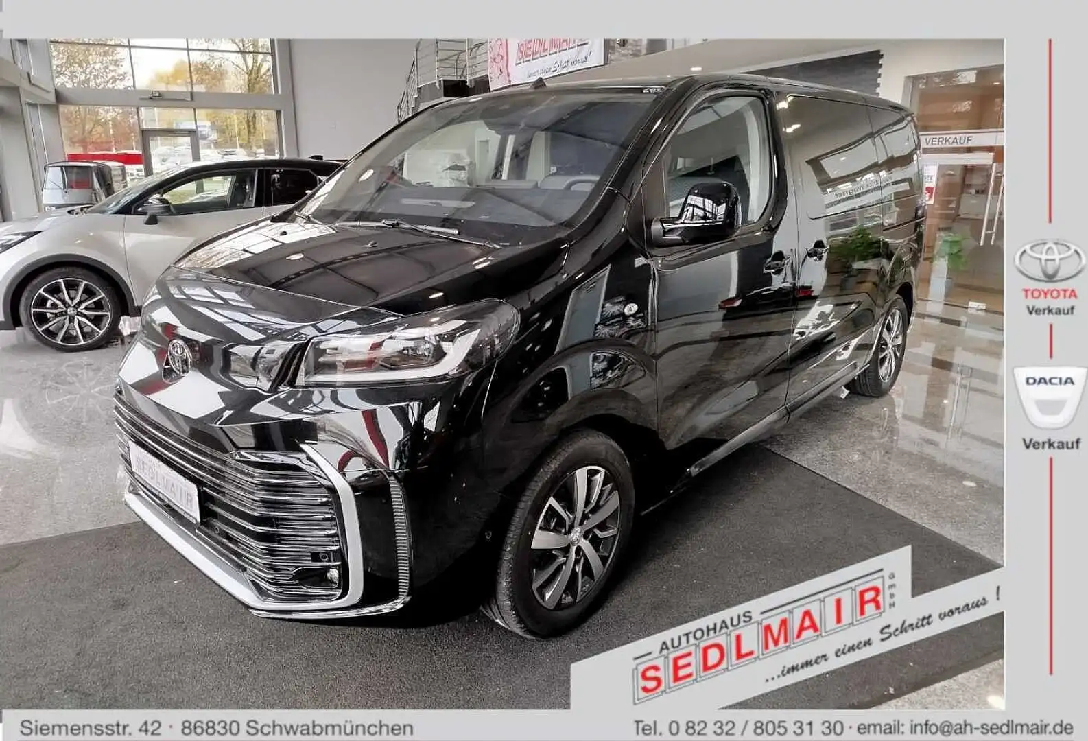Toyota Proace Verso L1 7 Sitzer Automatik VIP/Lounge Fekete - 1