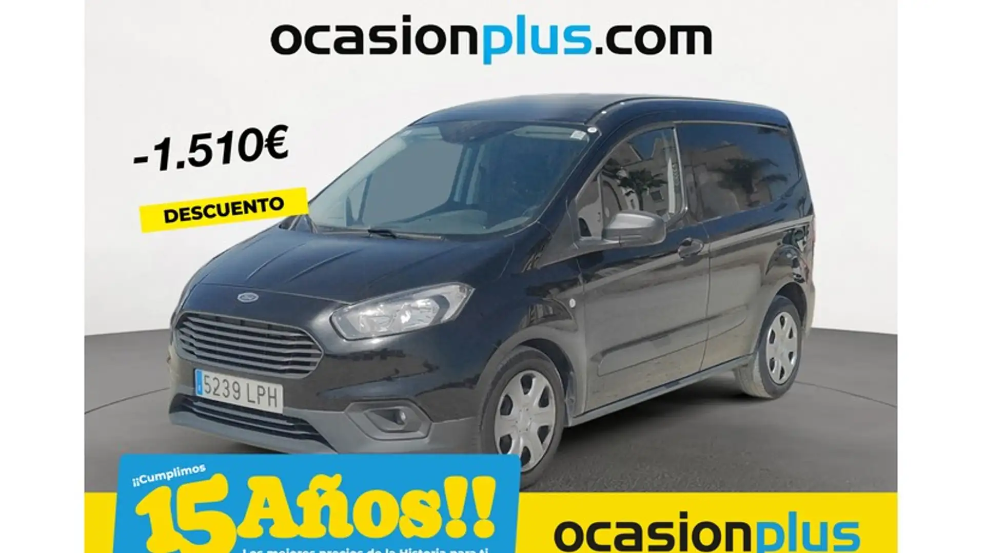 Ford Transit Courier Van 1.5TDCi Trend 75 Blanc - 1