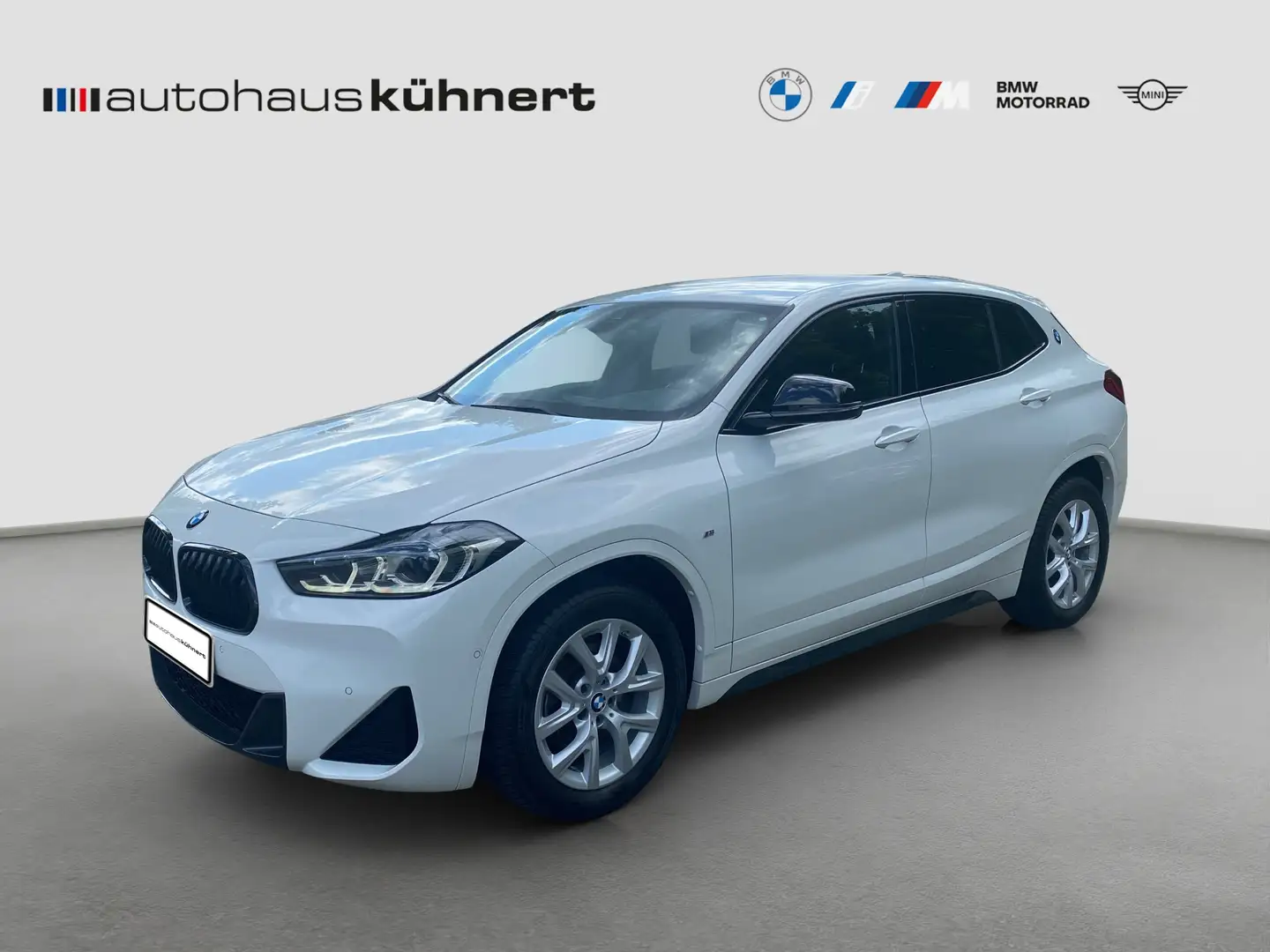 BMW X2 sDrive18i ///M-Sport SpurAss AHK Navi LED Blanco - 1