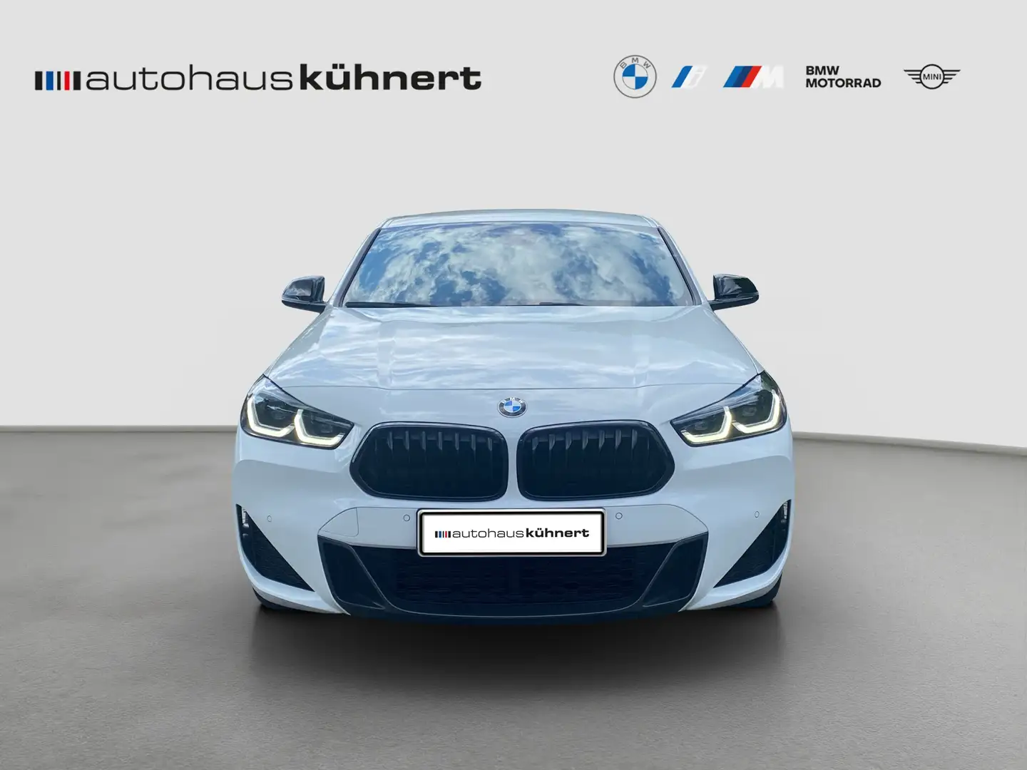 BMW X2 sDrive18i ///M-Sport SpurAss AHK Navi LED Blanco - 2