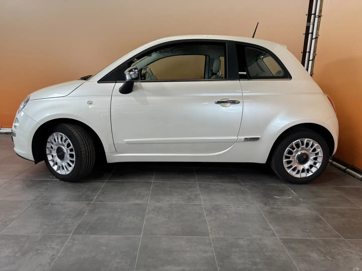 Fiat 500 0.9 TwinAir Turbo Easy Edizione Perla 80pk! parelm Wit - 2