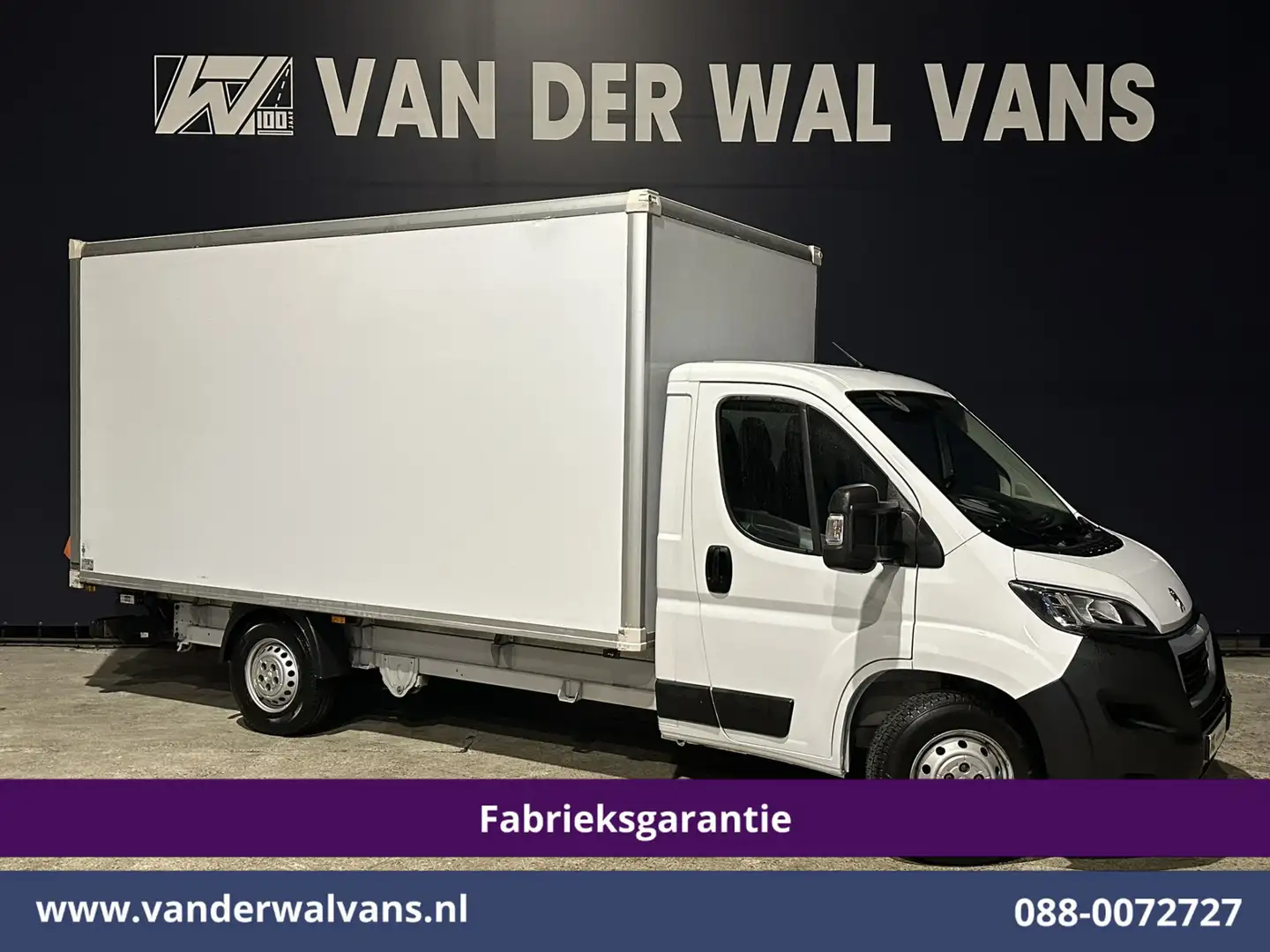 Peugeot Boxer 2.2 BlueHDi 165pk Bakwagen Laadklep Fabrieksgarant Blanc - 1