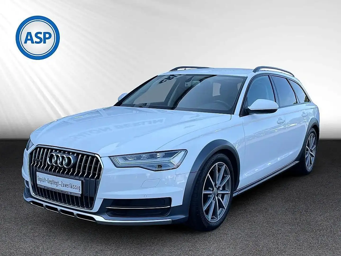 Audi A6 allroad 3,0 TDI 4x4 AUT LED Luftefederung NAV Blanc - 1