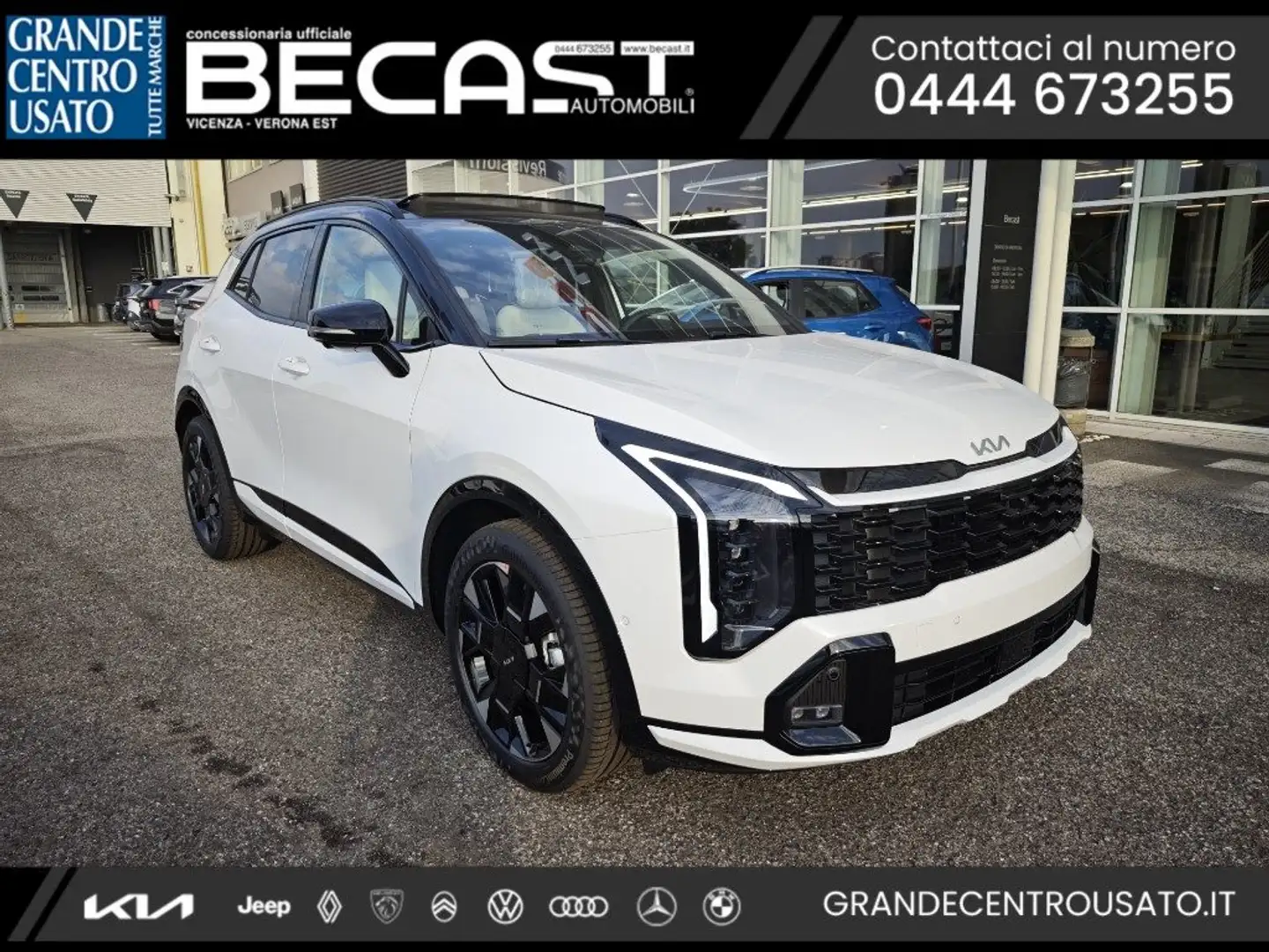 Kia Sportage PE 1.6 CRDi MH DCT GT-line Plus Premium- IN ARRIVO Bianco - 1
