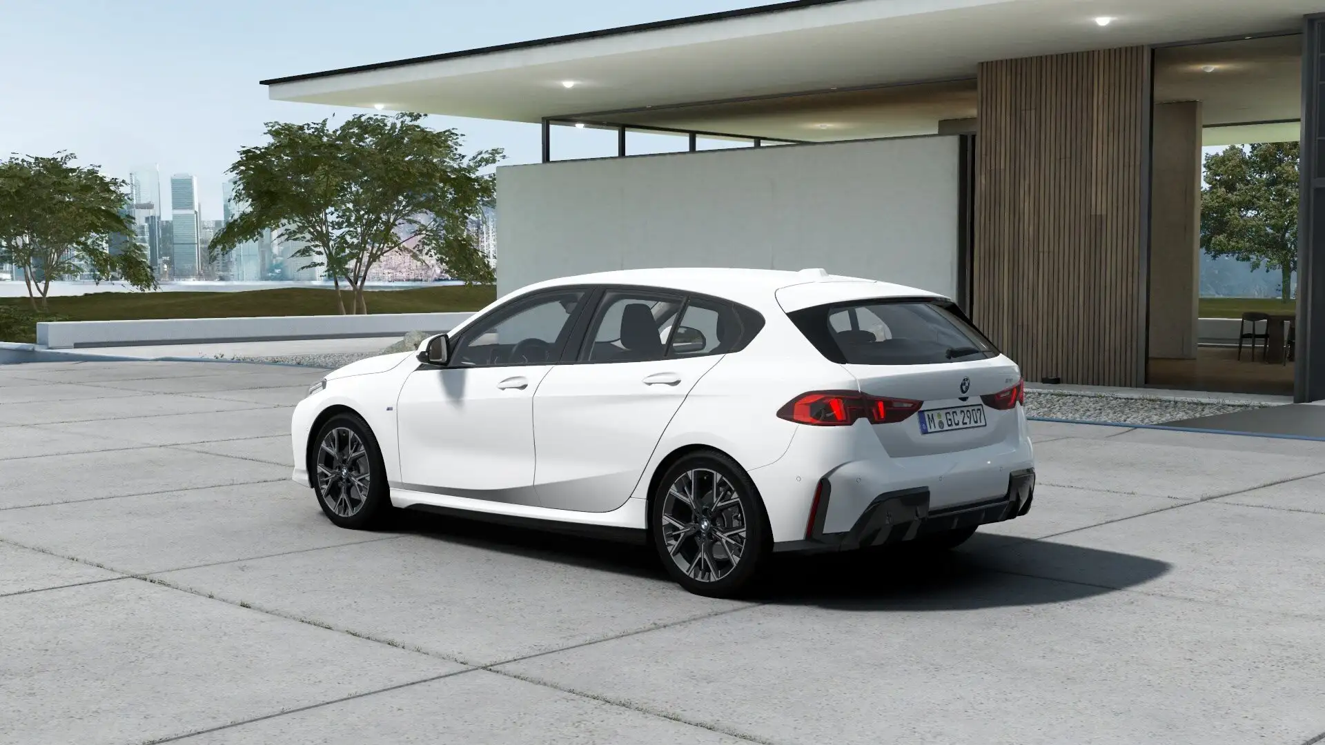 BMW 120 ab 269€ Leasing M Sport Design PA RFK NAVI LED Weiß - 2
