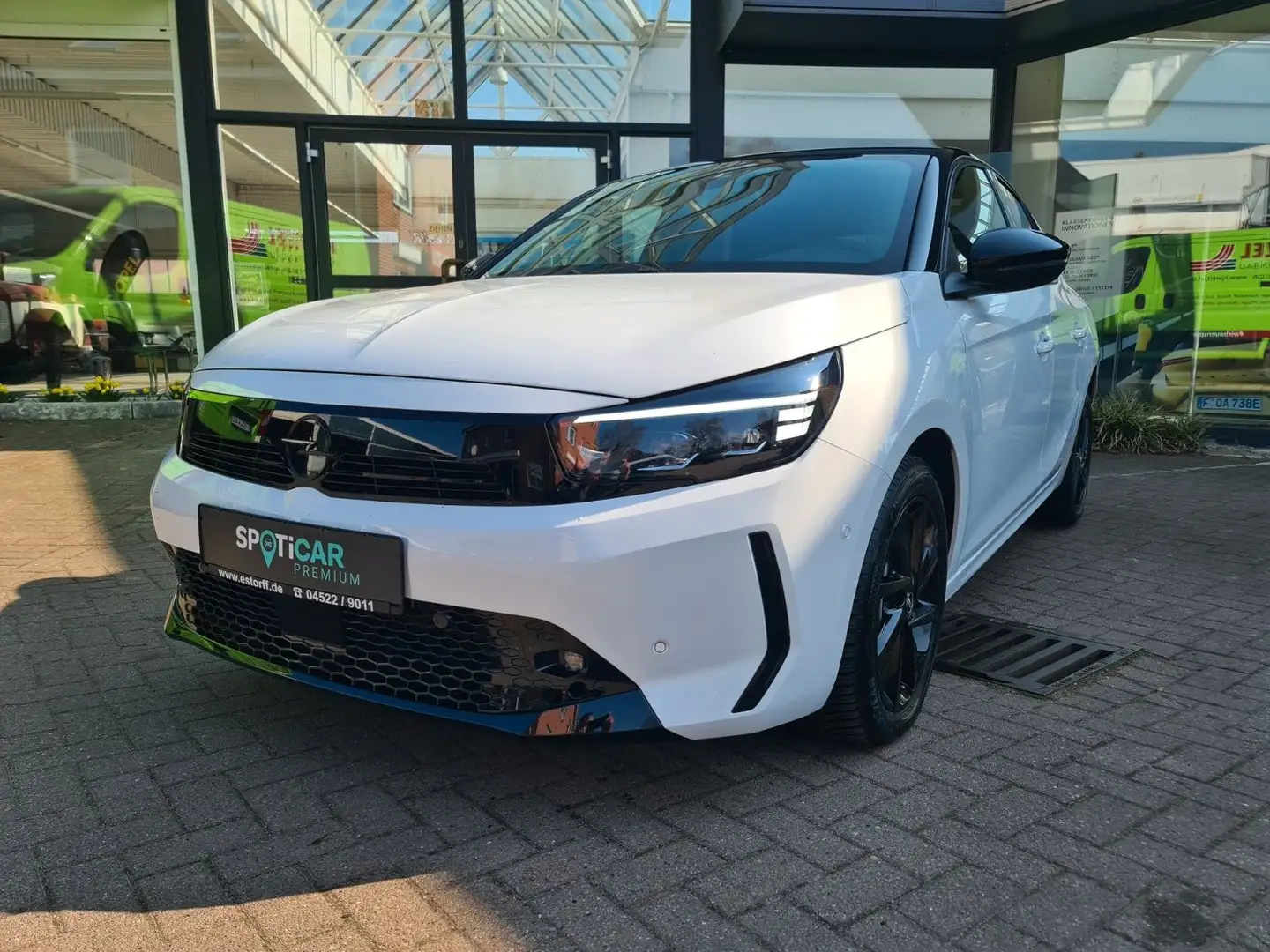 Opel Corsa F GS Blanc - 1
