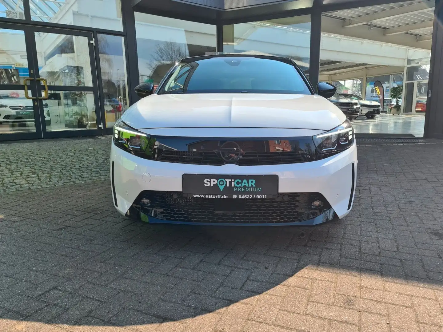 Opel Corsa F GS Blanc - 2