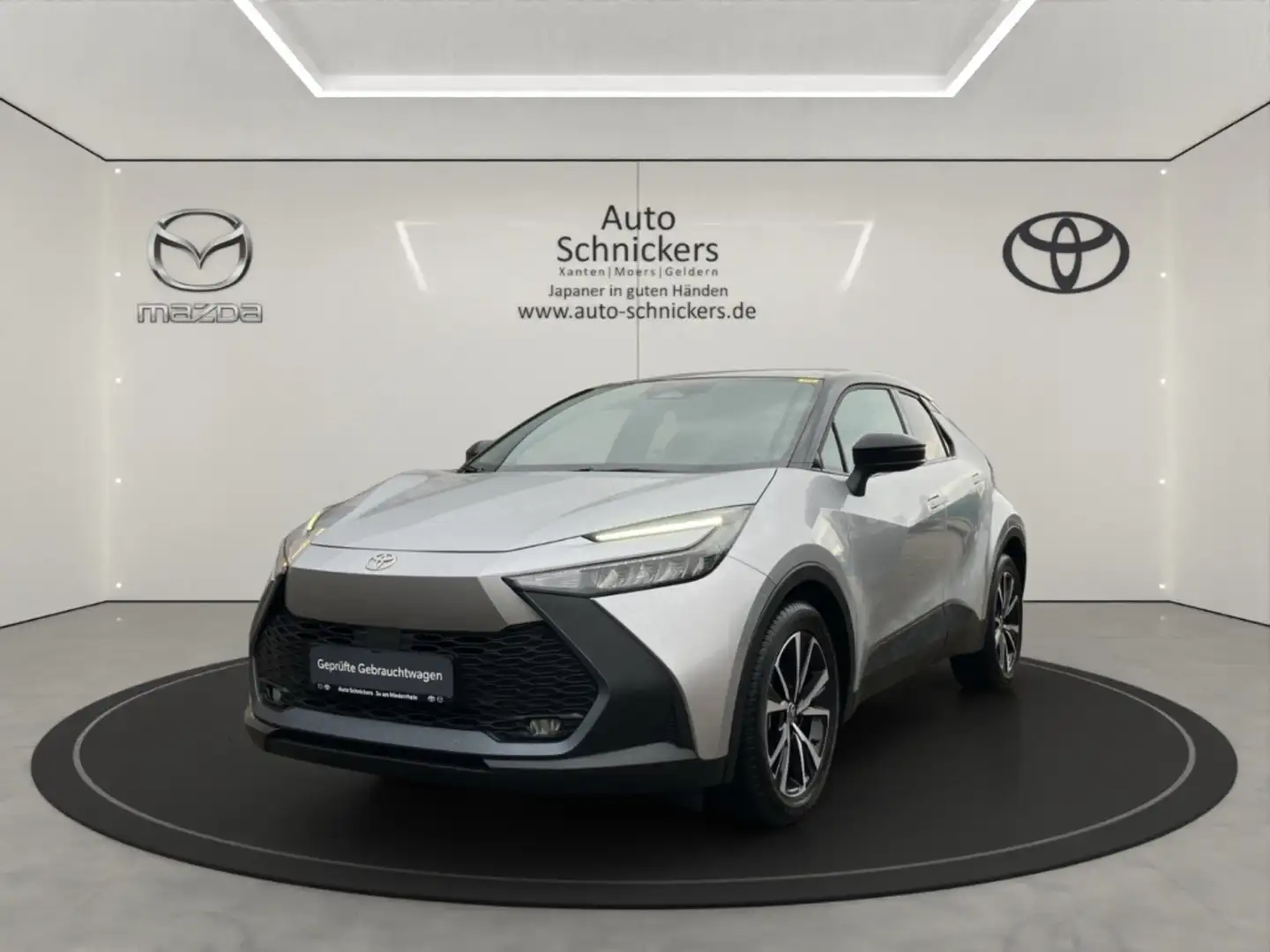 Toyota C-HR TEAM DEUTSCHLAND+CARPLAY+MODEL-2024 Silber - 1