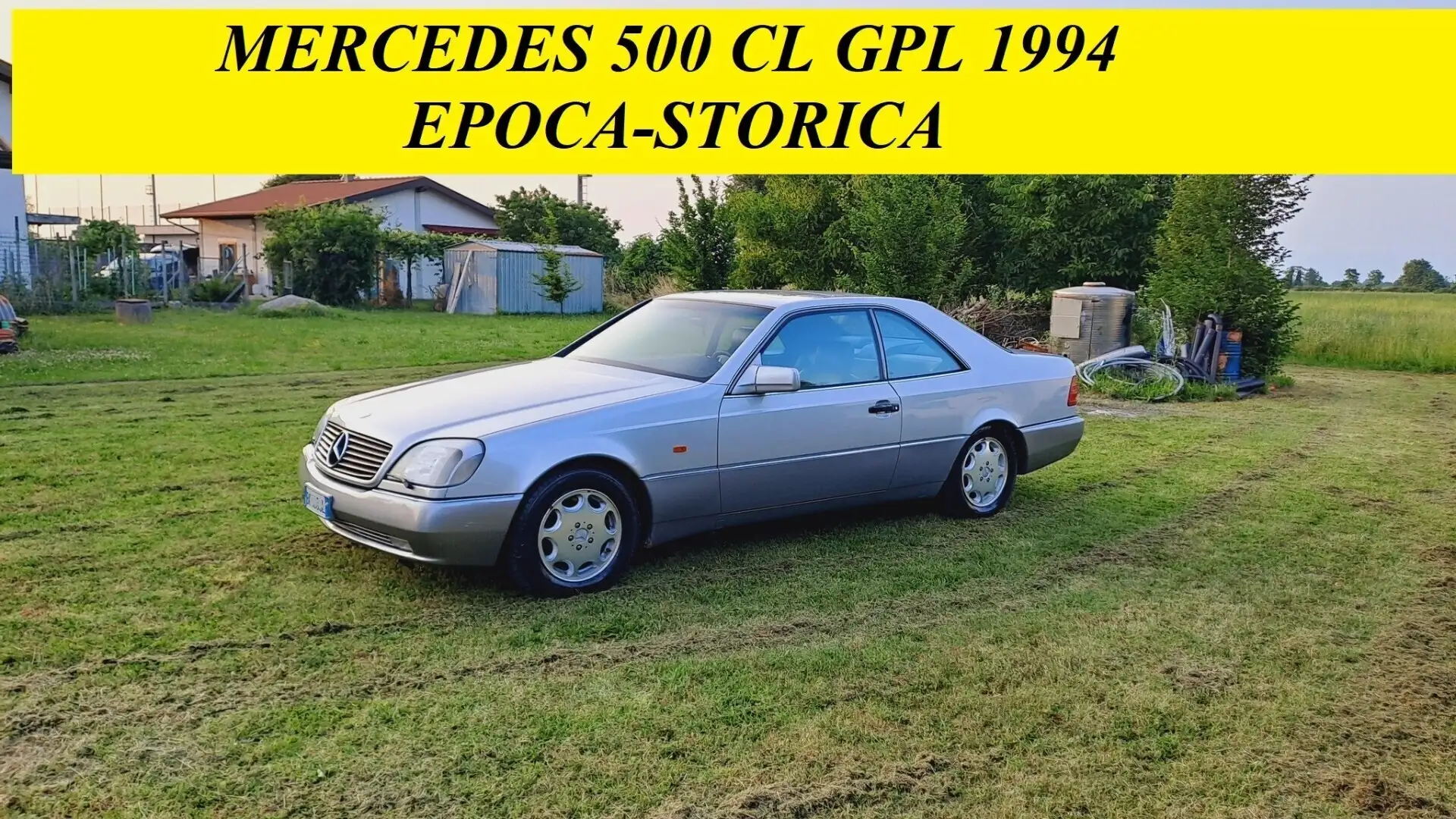 Mercedes-Benz CL 500 ben tenuta EPOCA Grigio - 1