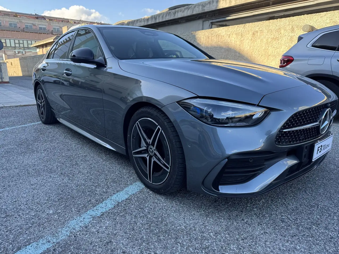 Mercedes-Benz C 220 C 220 d Mild hybrid AMG Line Advanced Plus Grigio - 2