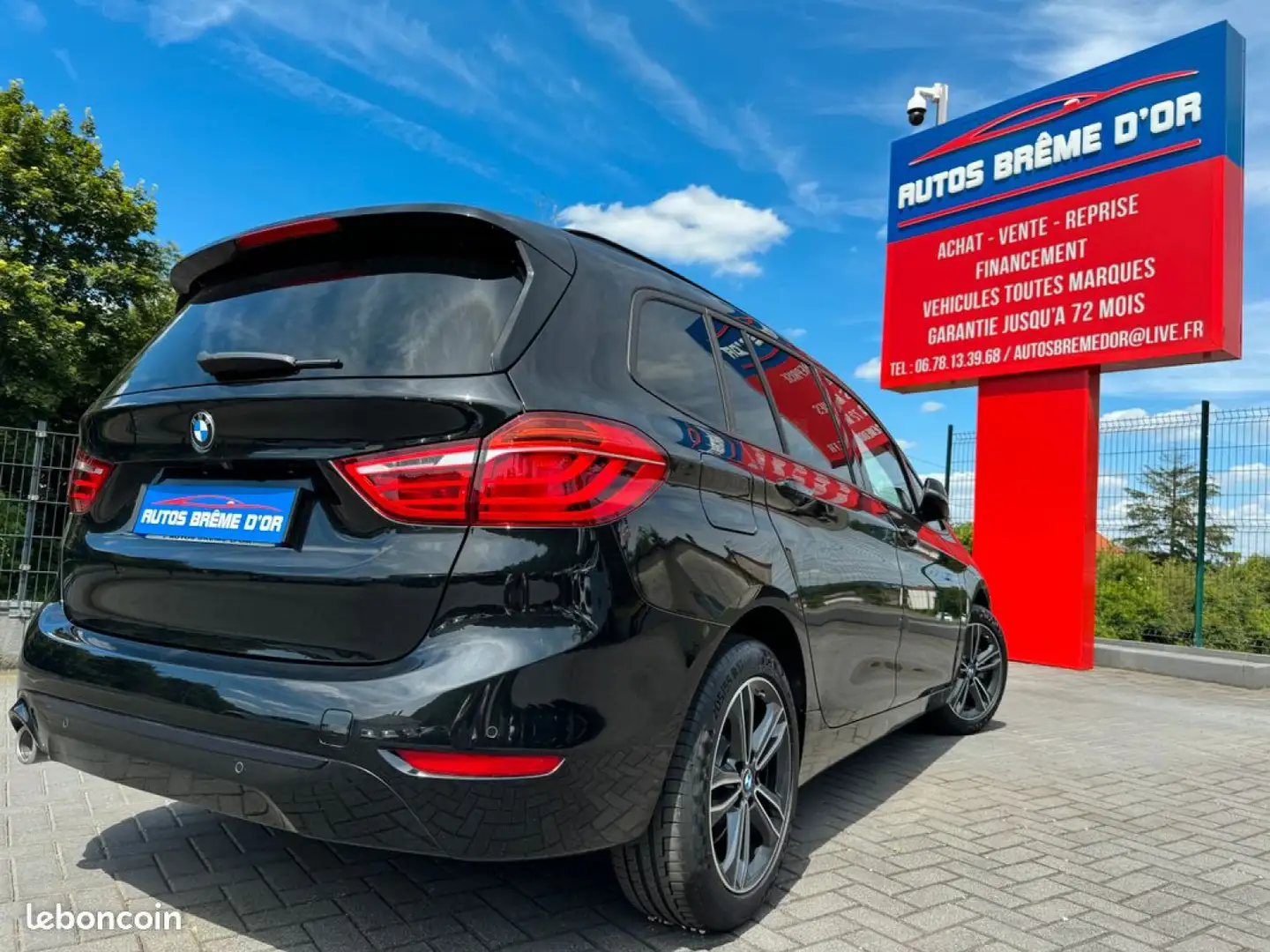 BMW 216 Gran Tourer 216d 116 ch DKG7 Чорний - 2