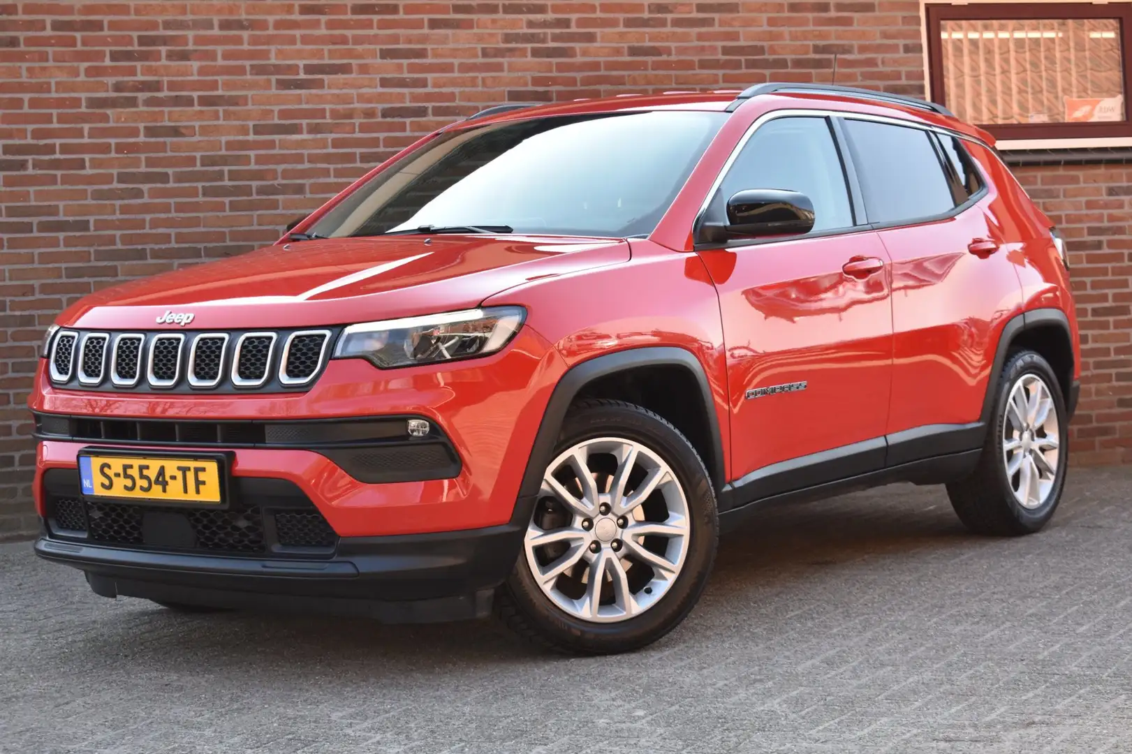 Jeep Compass 1.3T S '22 Clima Cruise 28 dkm Inruil mogelijk Rot - 1